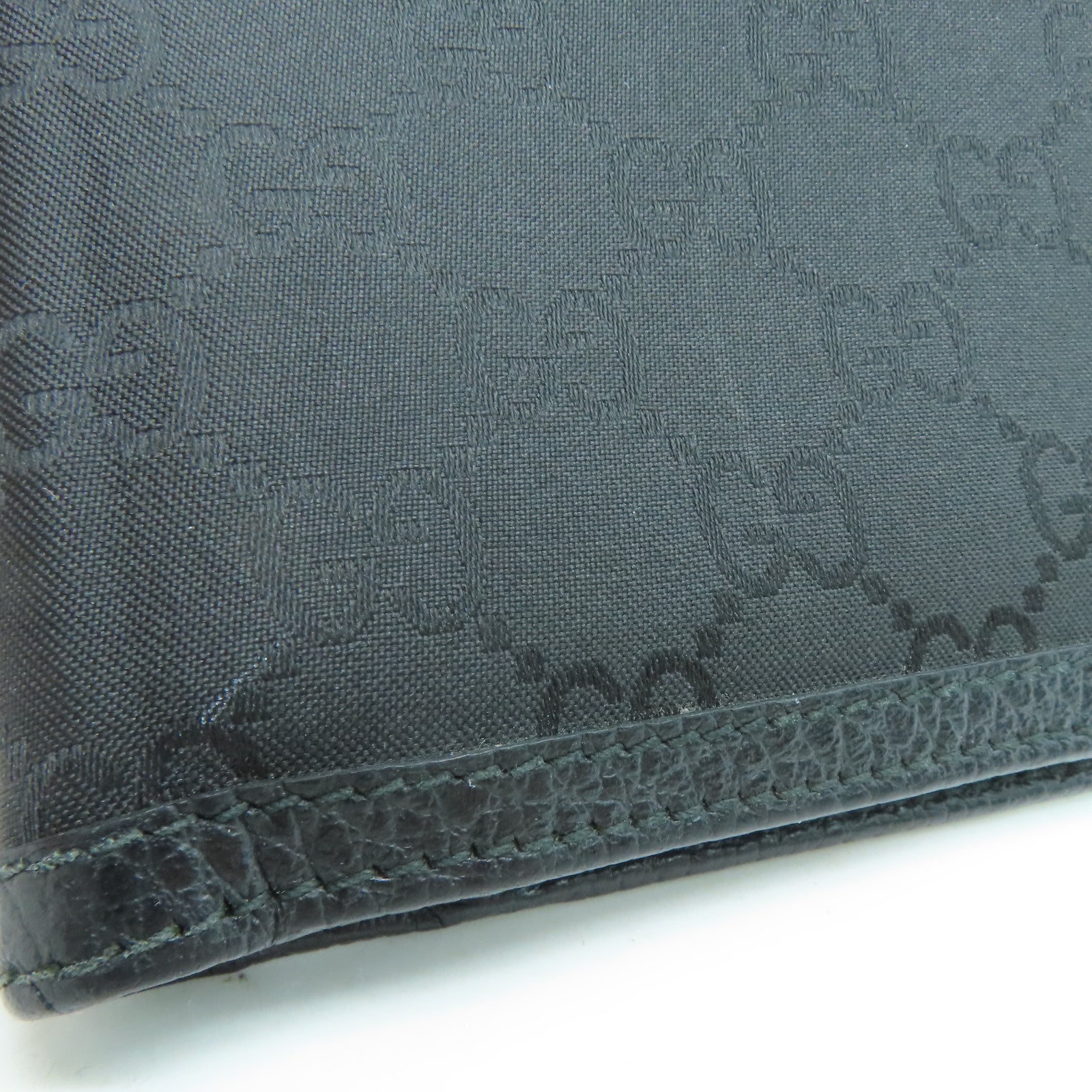 GUCCI Canvas Wallet Black