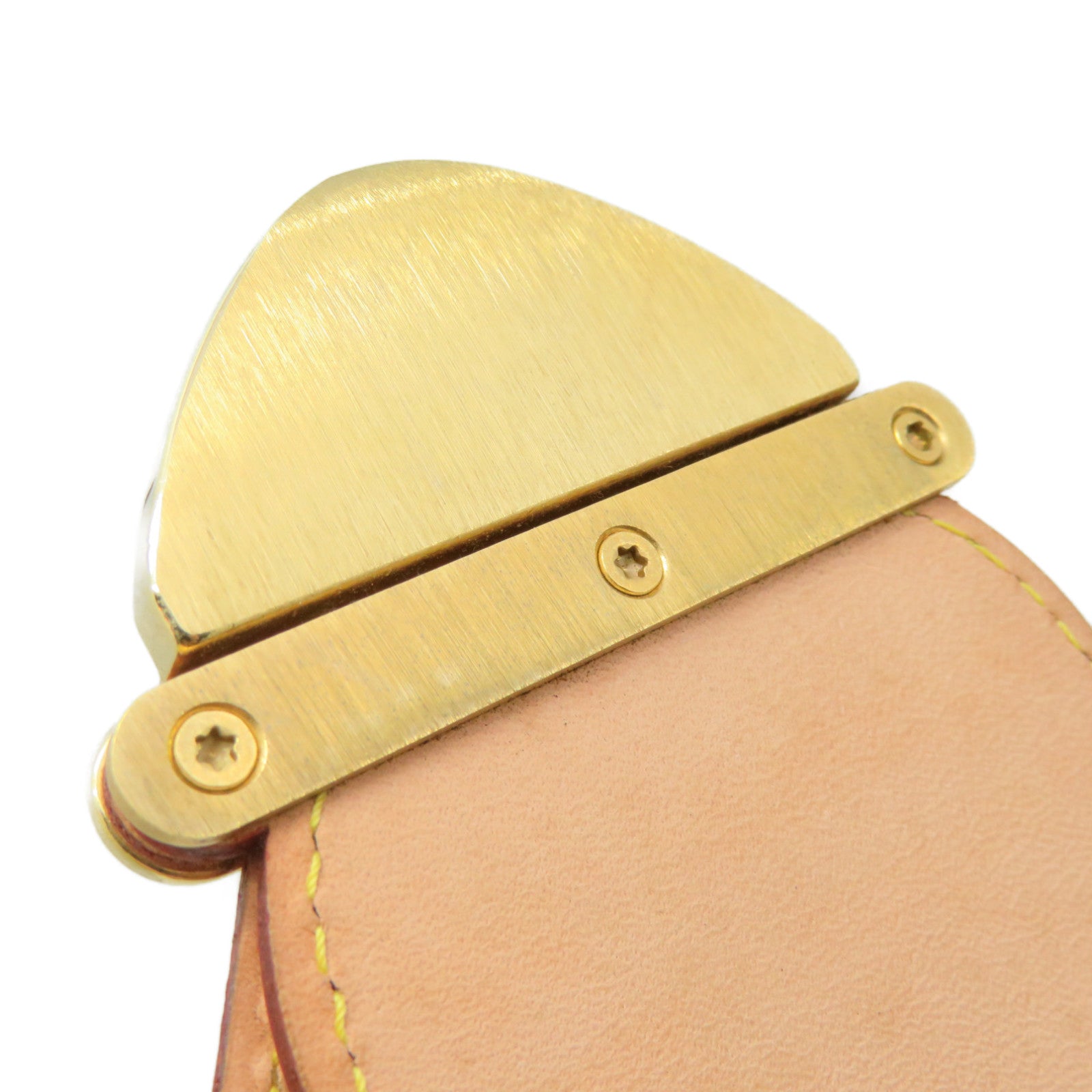 LOUIS VUITTON Mono-Multi Ursula Hand Bag金扣手挽袋白色/彩色