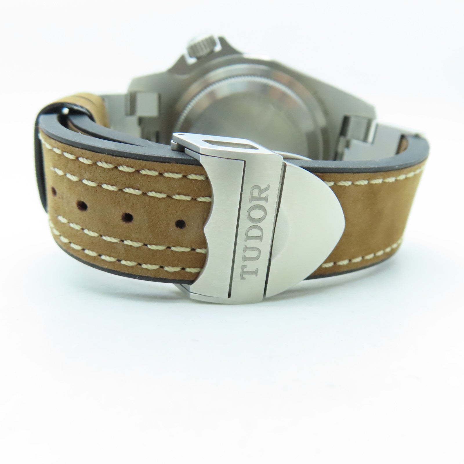 TUDOR Black Bay Stainless Steel Watch Automatic Movement Black/Silver/Brown