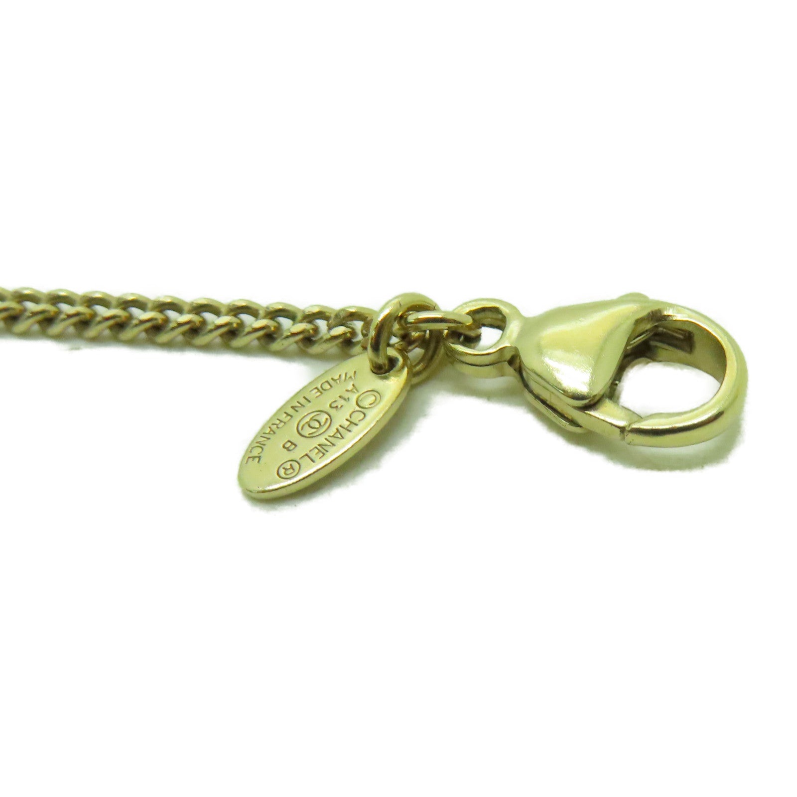 CHANEL 金屬Necklace項鍊金色