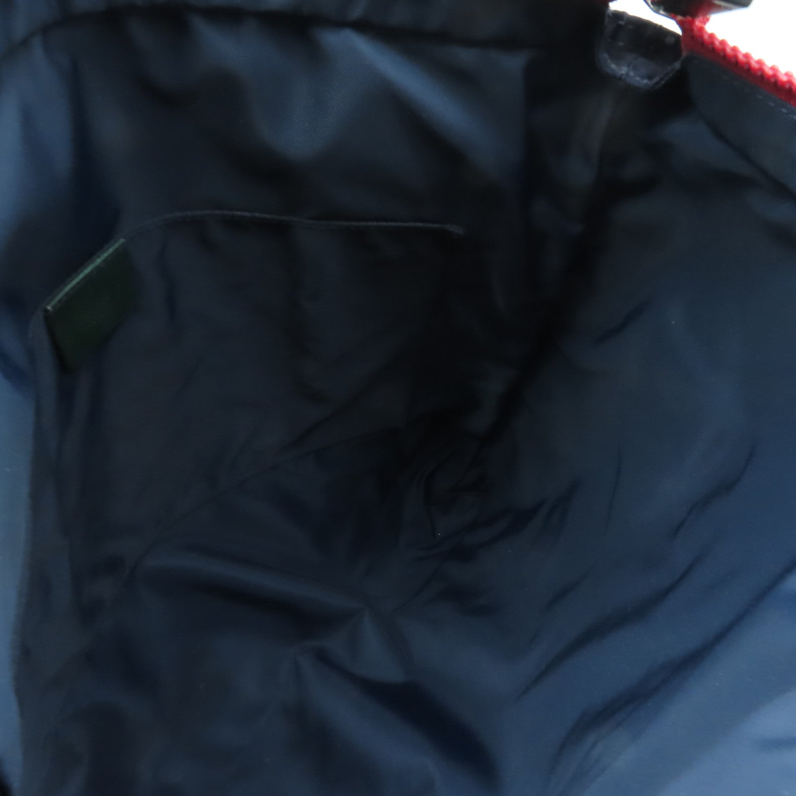 GUCCI 尼龍Shoulder Bag銀扣肩背袋藍色