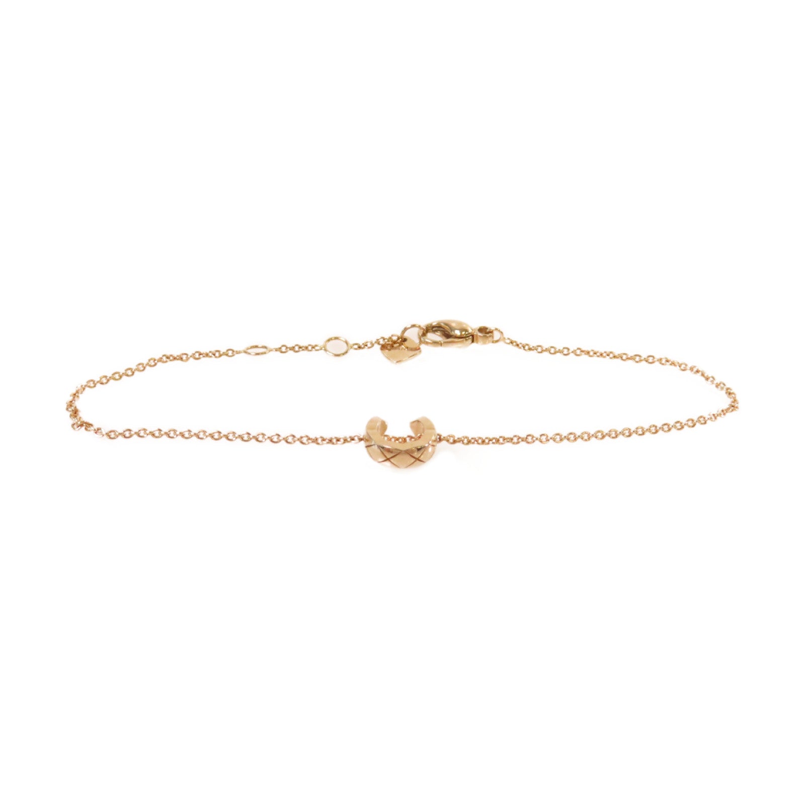 CHANEL 18K玫瑰金CoCo Crush Bracelet手鏈