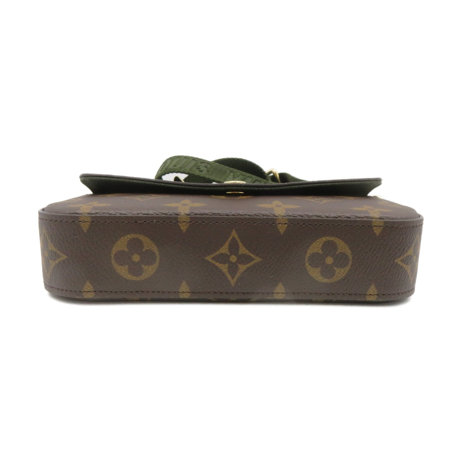 LOUIS VUITTON Monogram Mini Pochette Felicie Shoulder Bag Brown