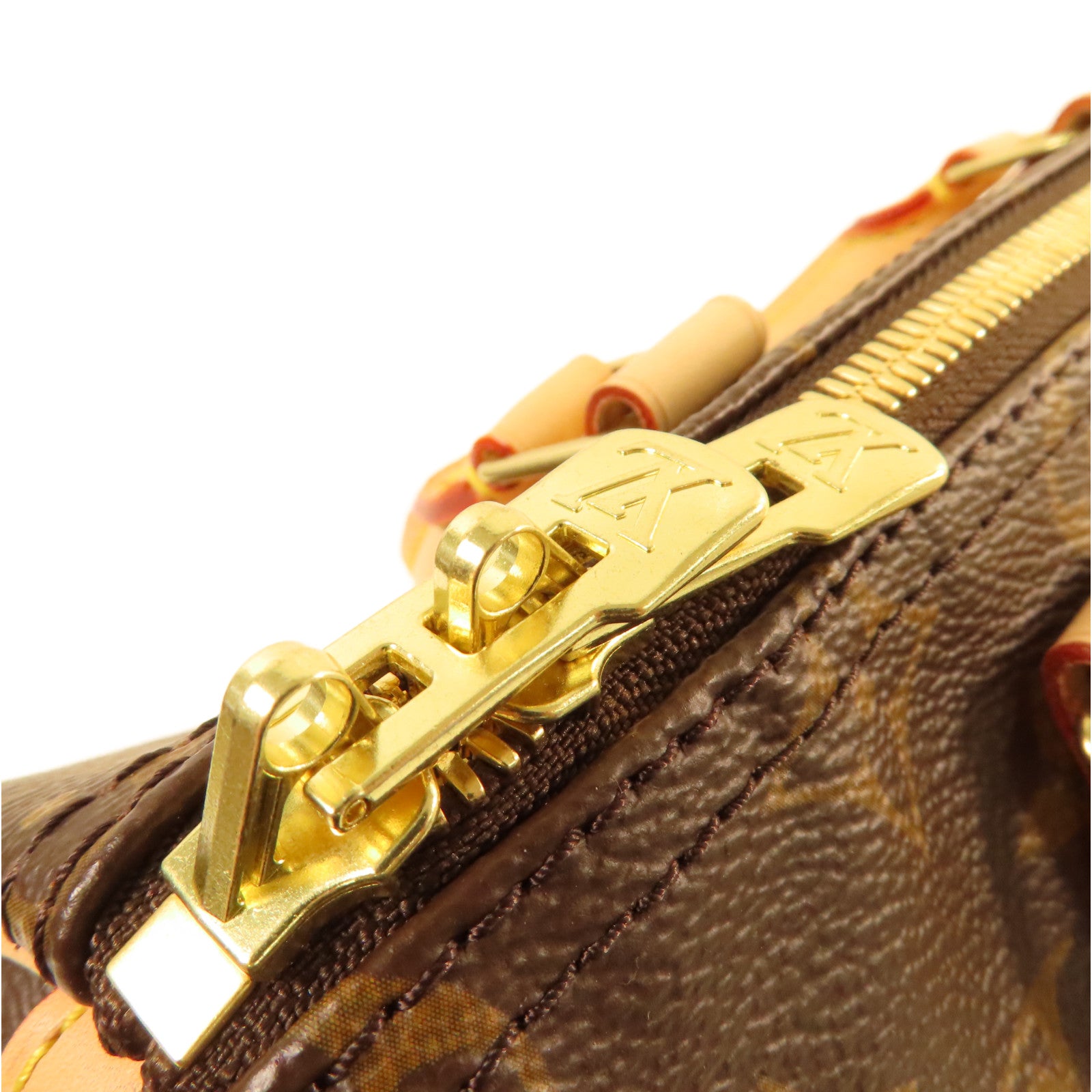 LOUIS VUITTON Monogram Speedy Bandouliere 25 2Way Shoulder Bag金扣手挽肩背兩用袋啡色