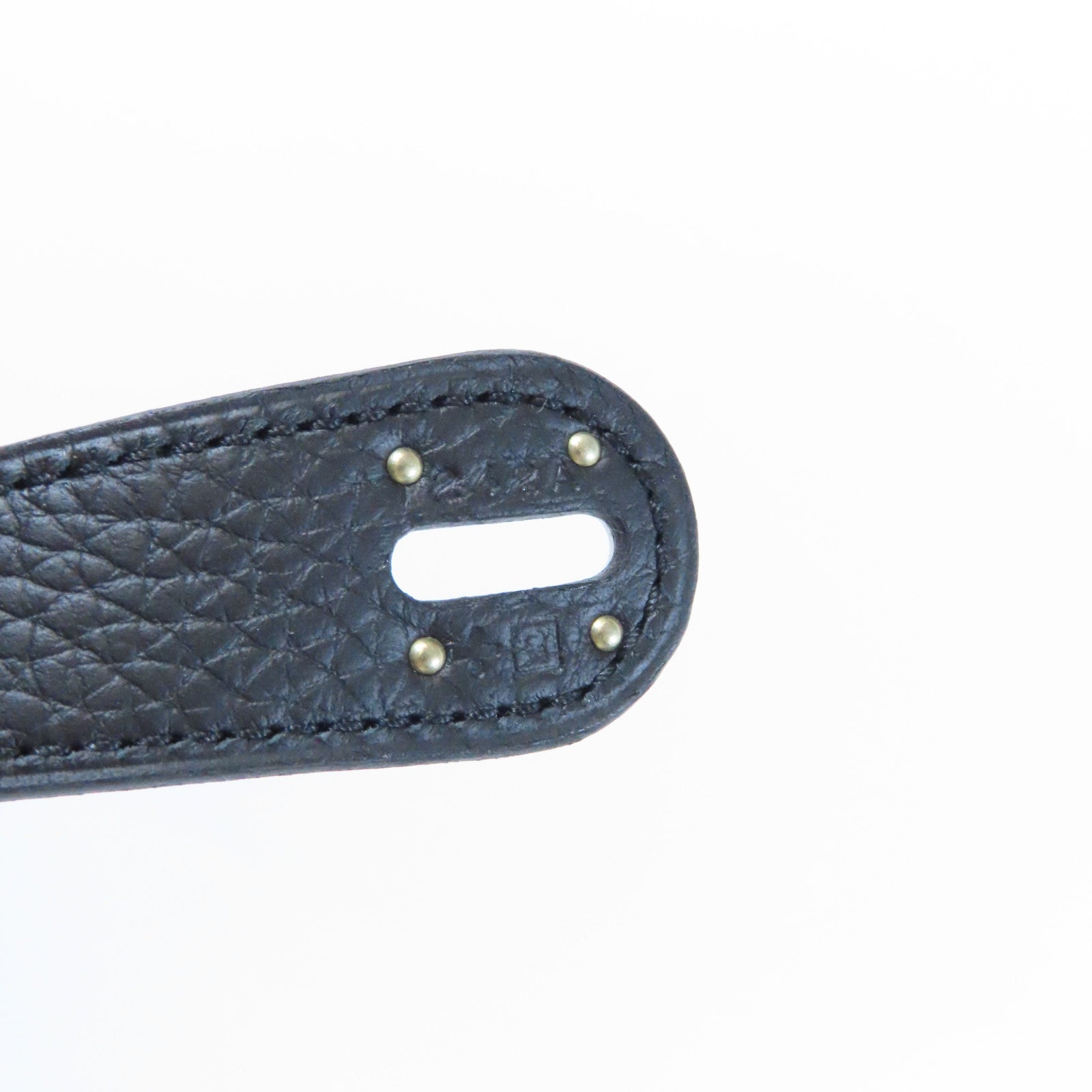 HERMES Clemence皮革Lindy 34銀扣手挽肩背兩用袋Noir黑色