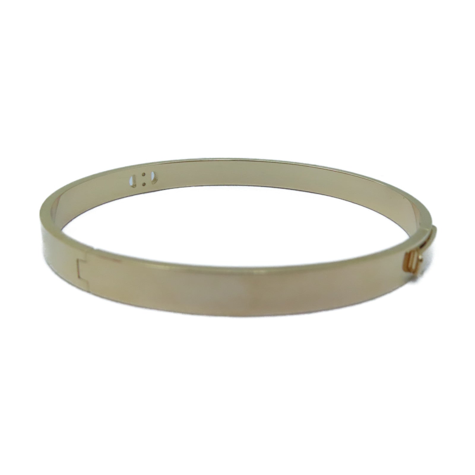 HERMES 18K玫瑰金H D'Ancre PM Bracelet鑽石手鐲