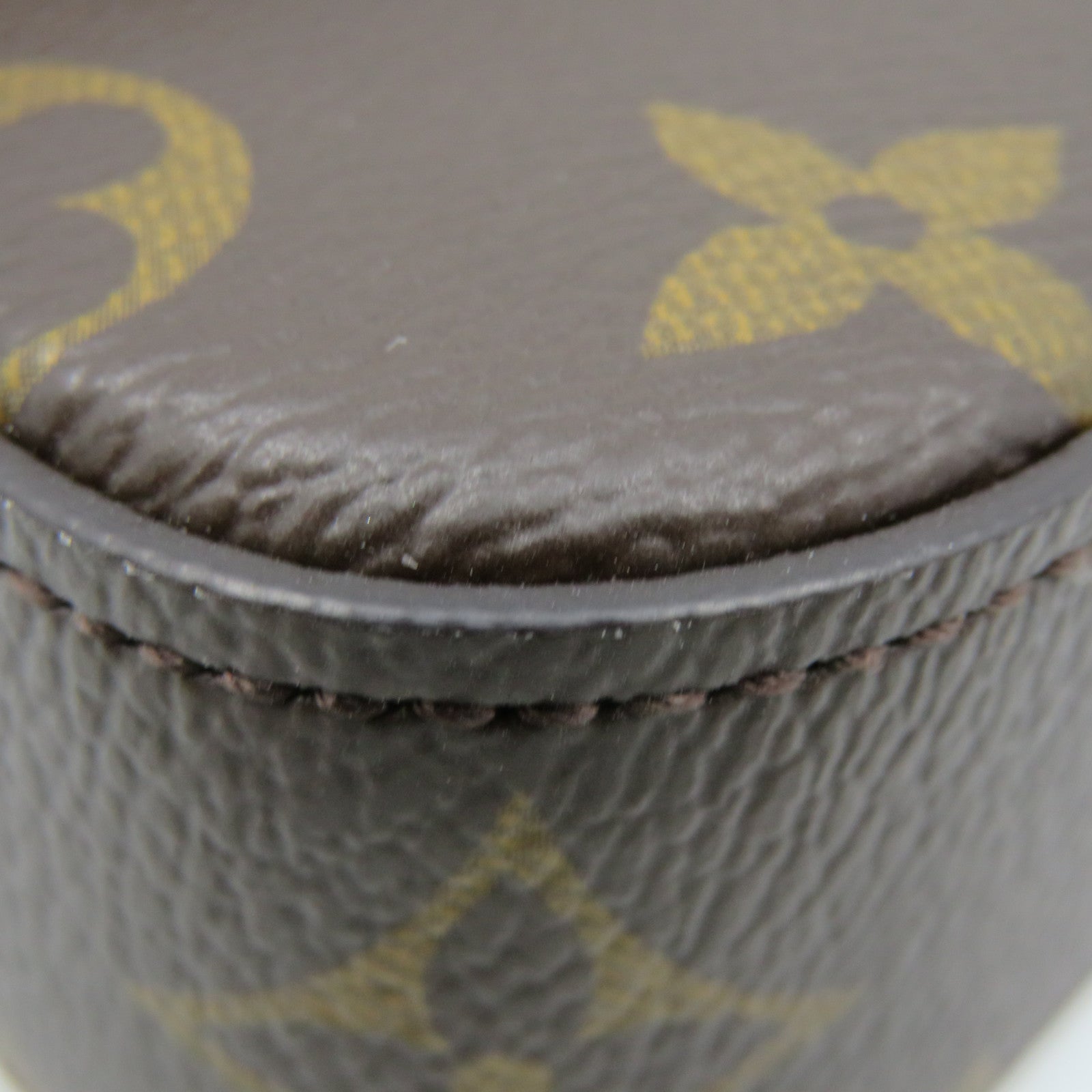 LOUIS VUITTON Monogram Mini Pochette Felicie Shoulder Bag Brown