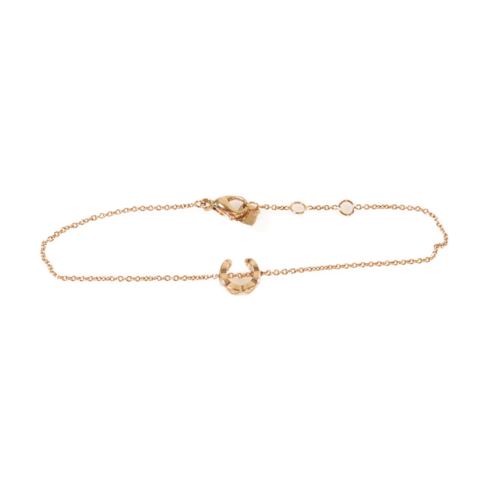 CHANEL 18K玫瑰金CoCo Crush Bracelet手鏈