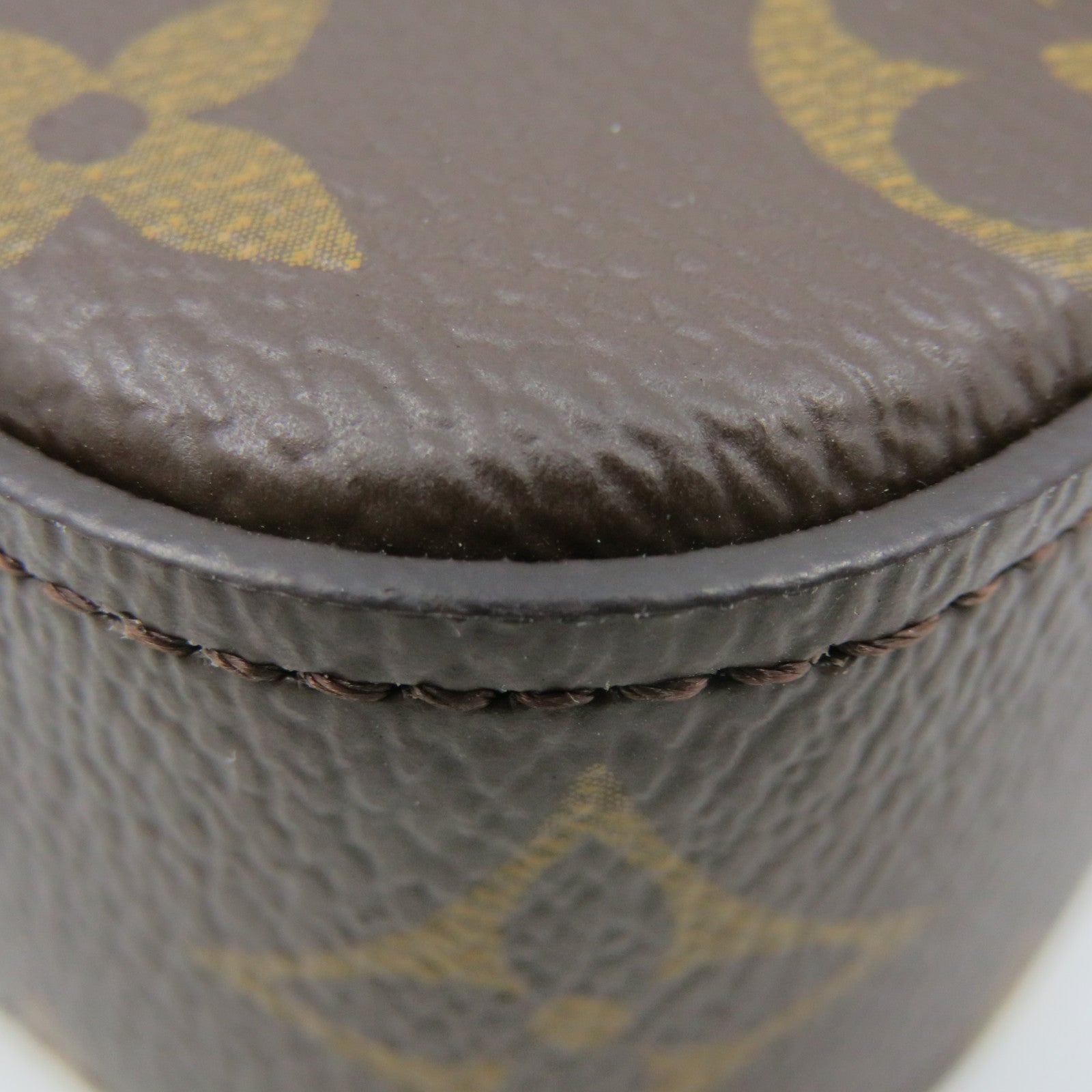 LOUIS VUITTON Monogram Mini Pochette Felicie Shoulder Bag Brown