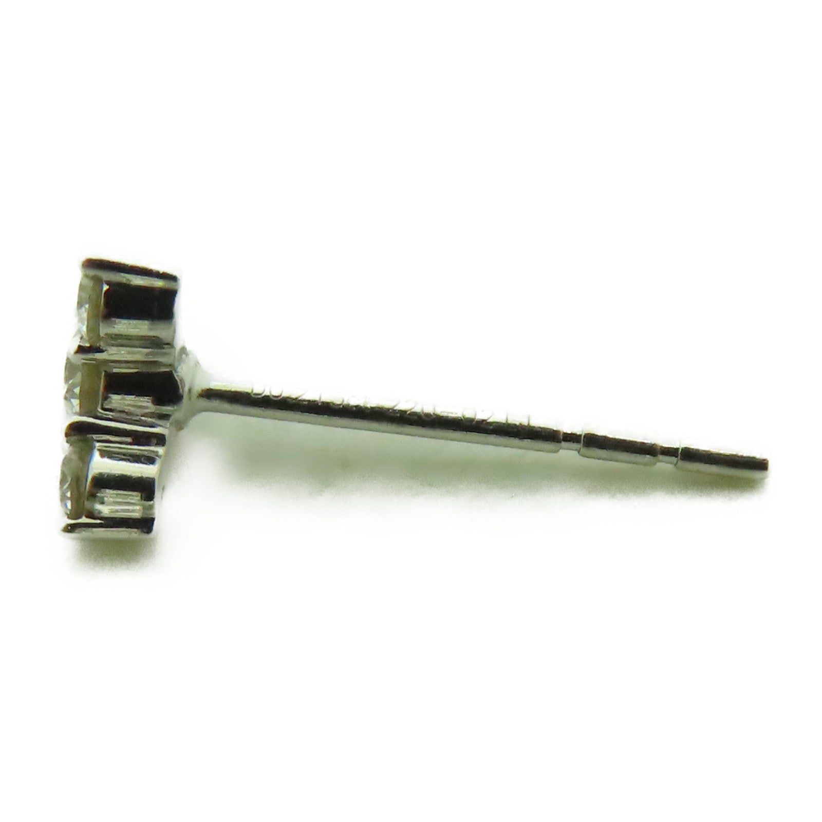JEWELRY 【激減優惠】18K白金Diamond Earrings 0.215ct鑽石耳環銀色