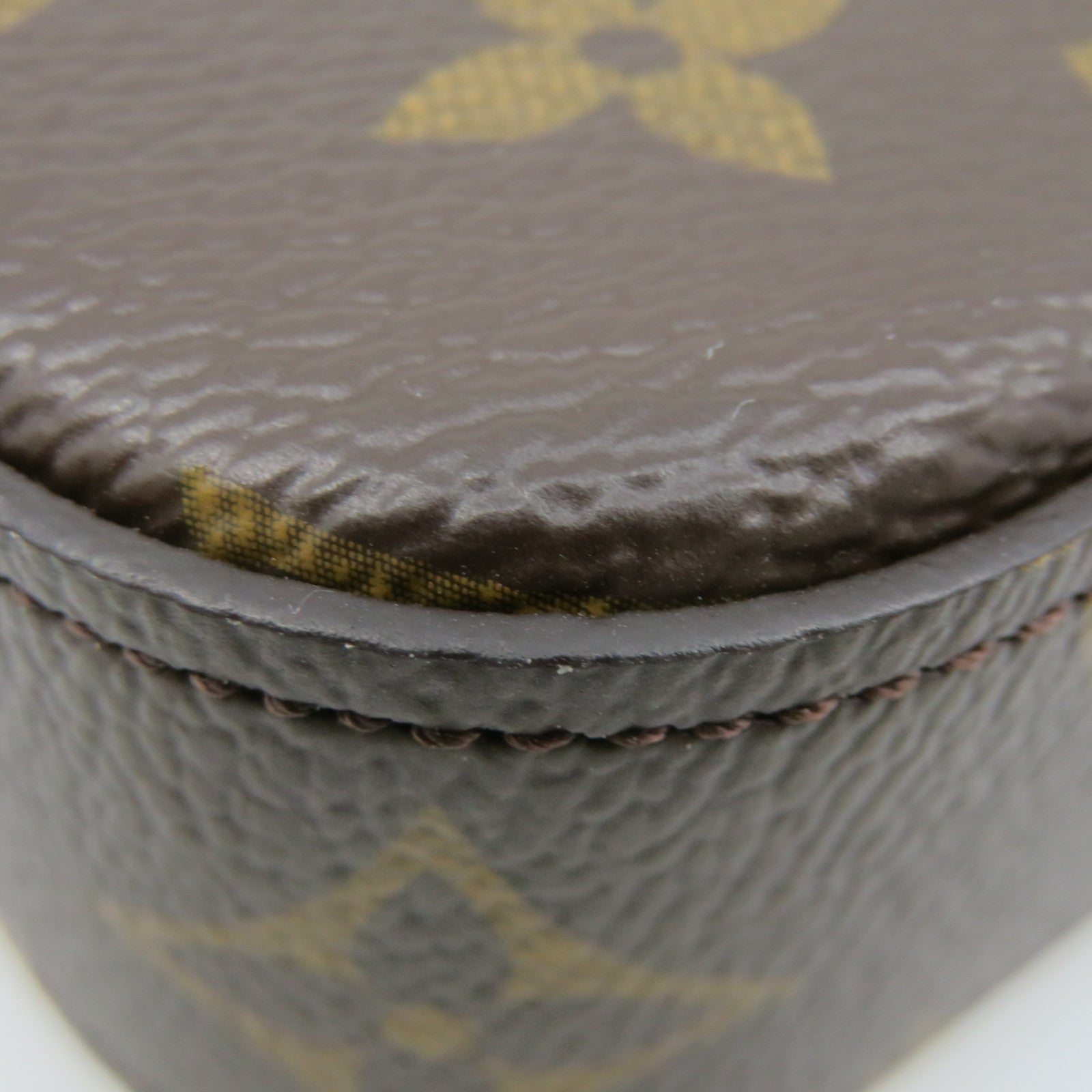 LOUIS VUITTON Monogram Mini Pochette Felicie Shoulder Bag Brown