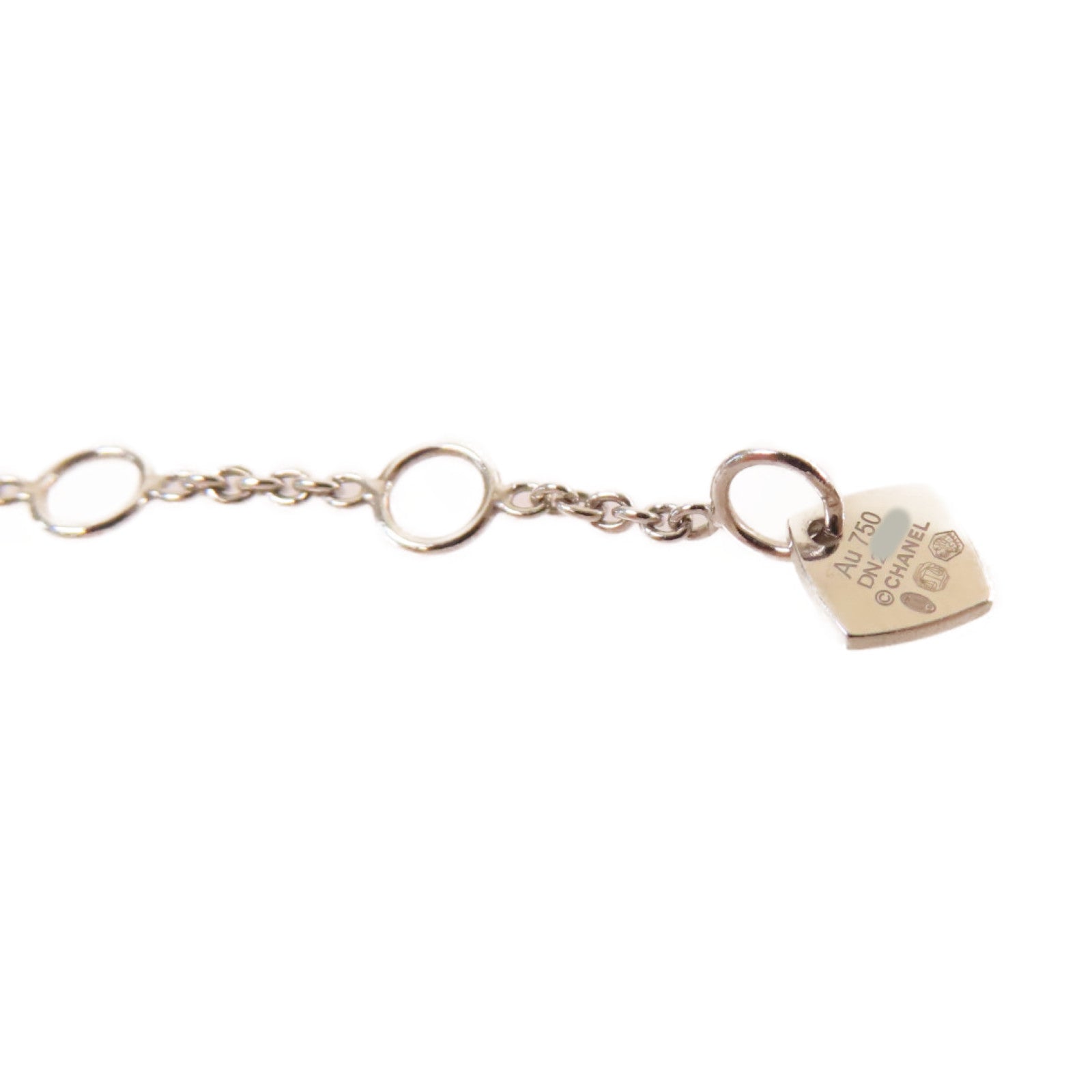 CHANEL 18K白金/鑽石CoCo Crush Diamond Bracelet手鏈