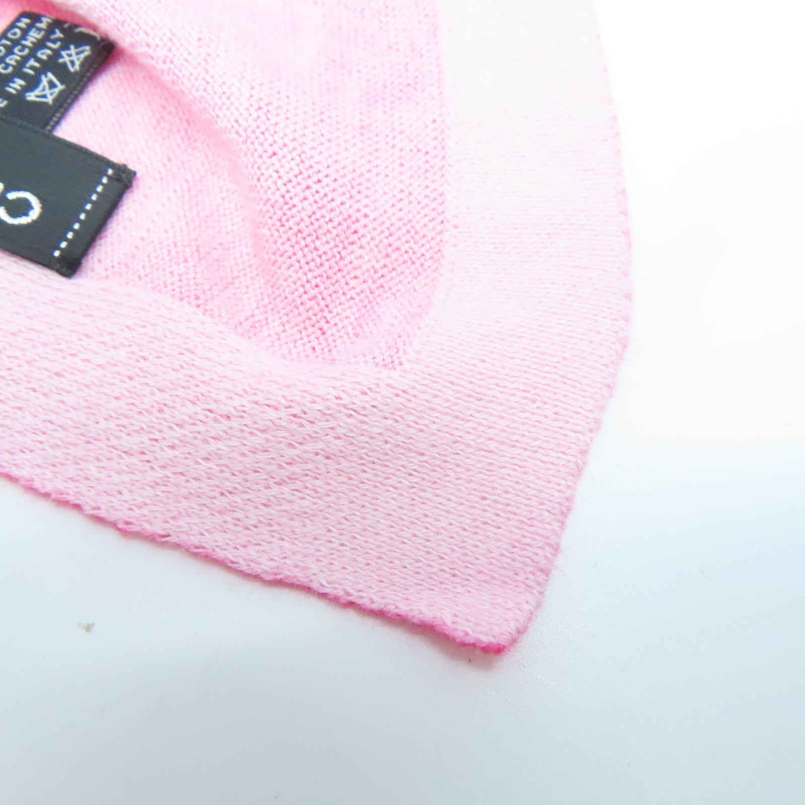 CHANEL 【激減優惠】棉質/羊絨Shawl披肩粉紅色