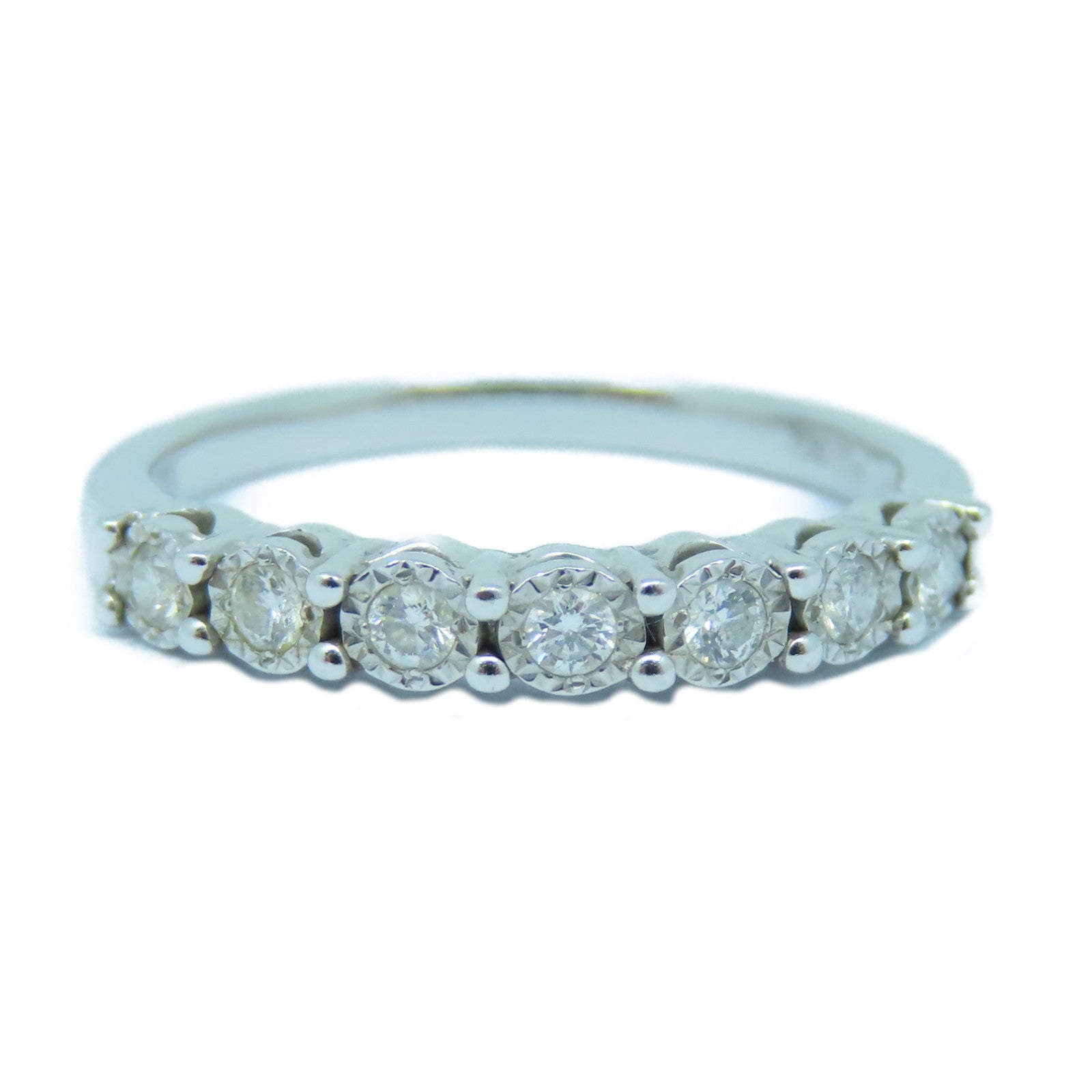 JEWELRY 18K白金Diamond Ring 0.17ct鑽石戒指US#5