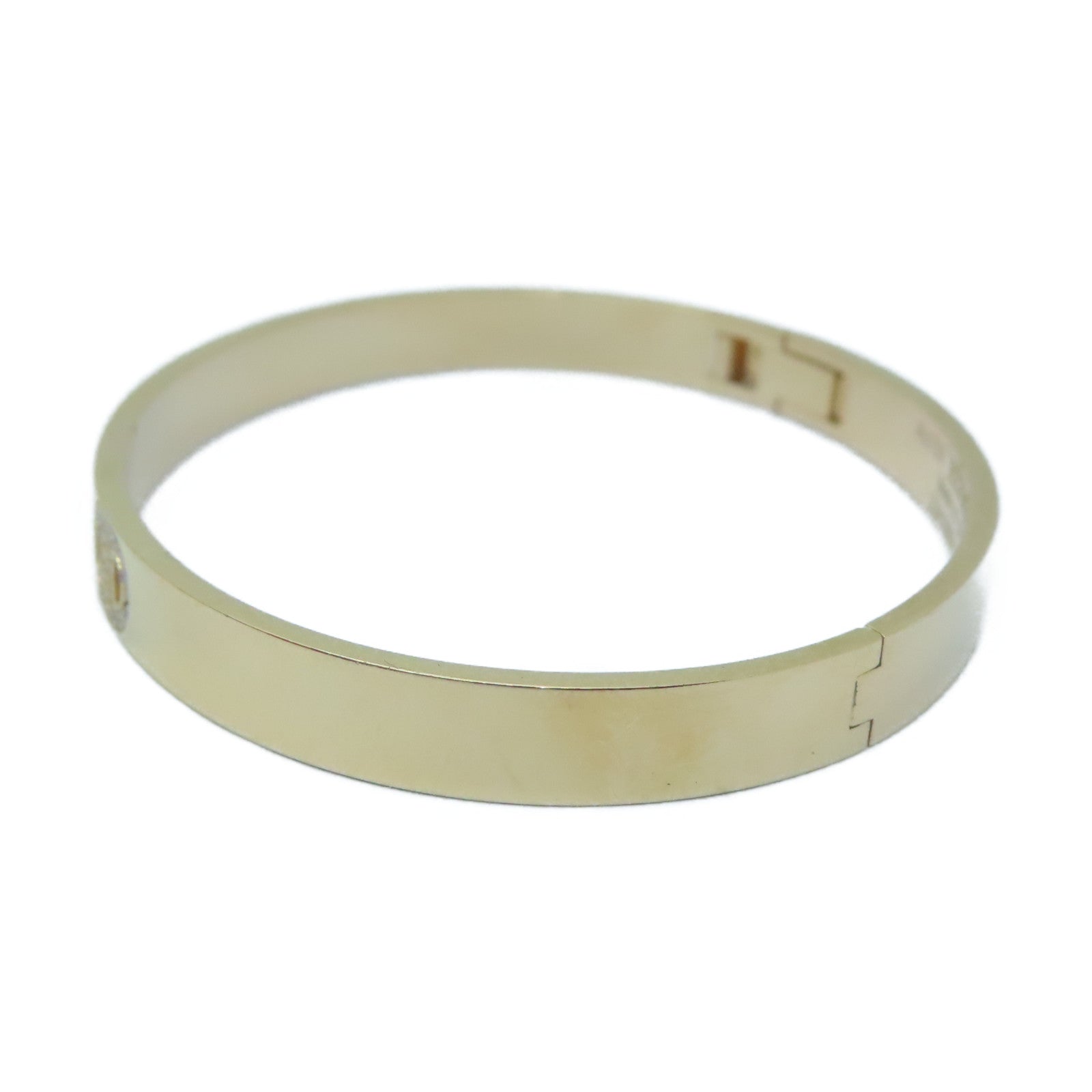 HERMES 18K玫瑰金H D'Ancre PM Bracelet鑽石手鐲