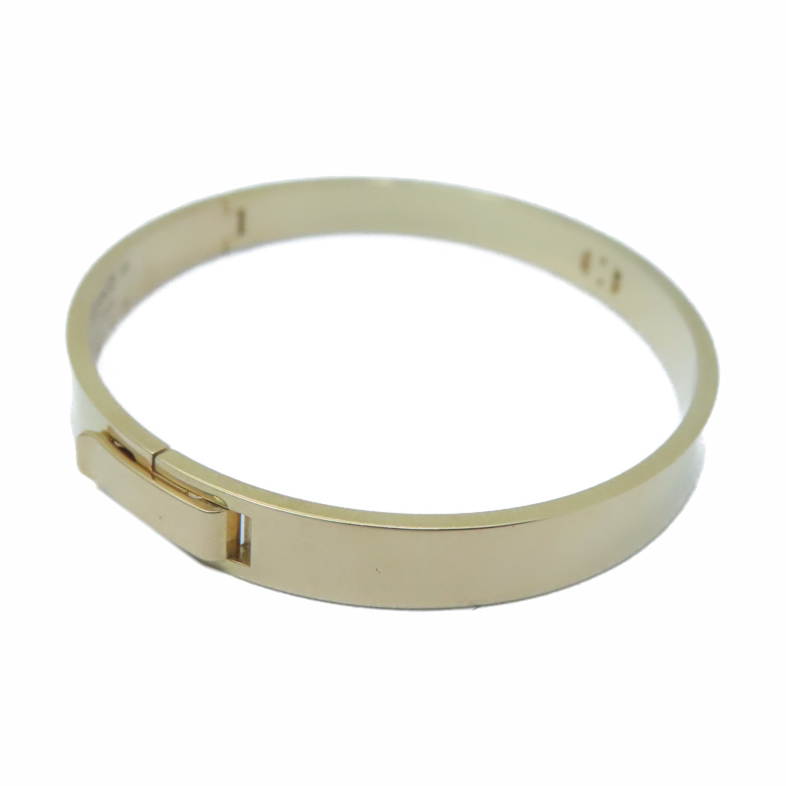 HERMES 18K玫瑰金H D'Ancre PM Bracelet鑽石手鐲