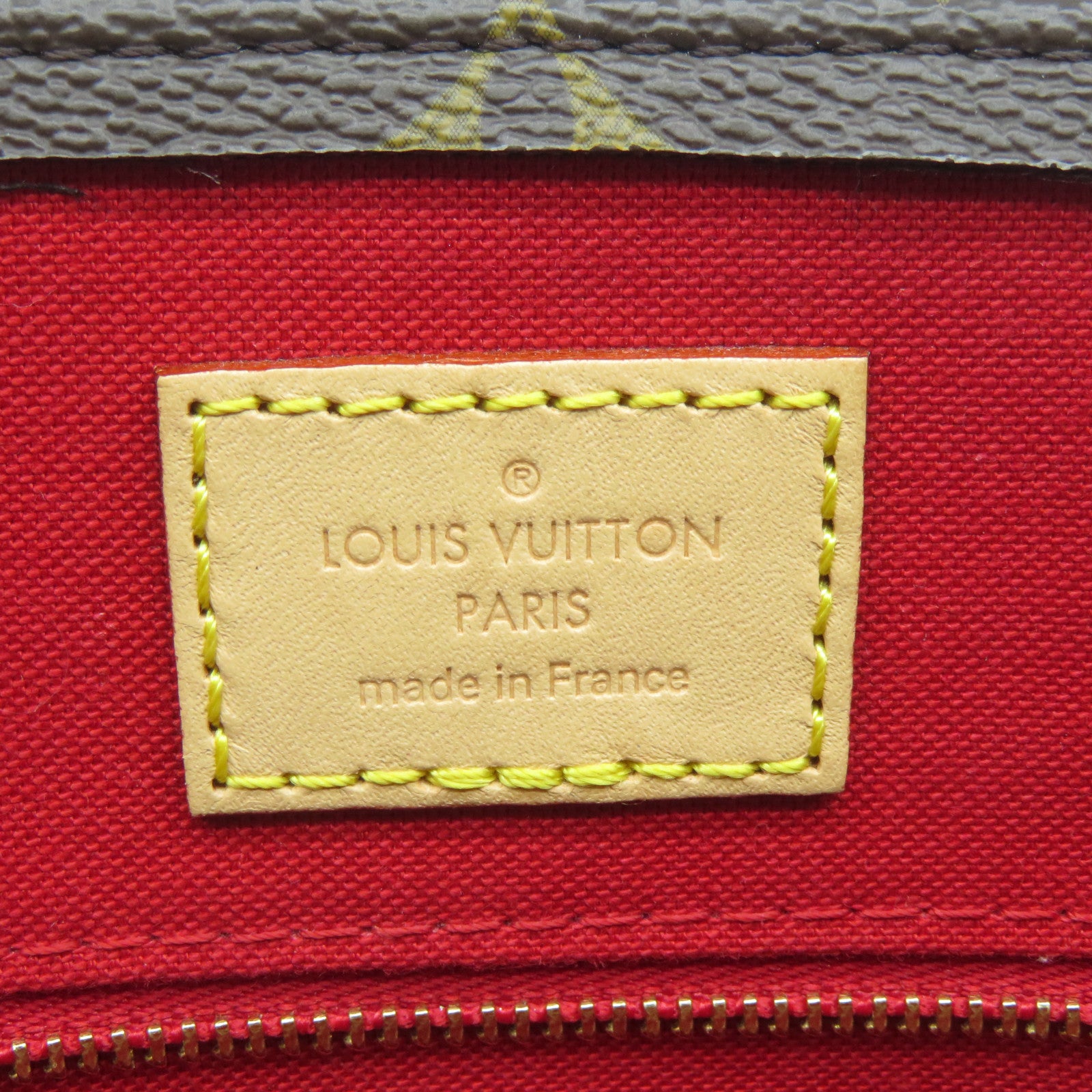 LOUIS VUITTON Monogram Sac Plat BB金扣手挽肩背兩用袋啡色