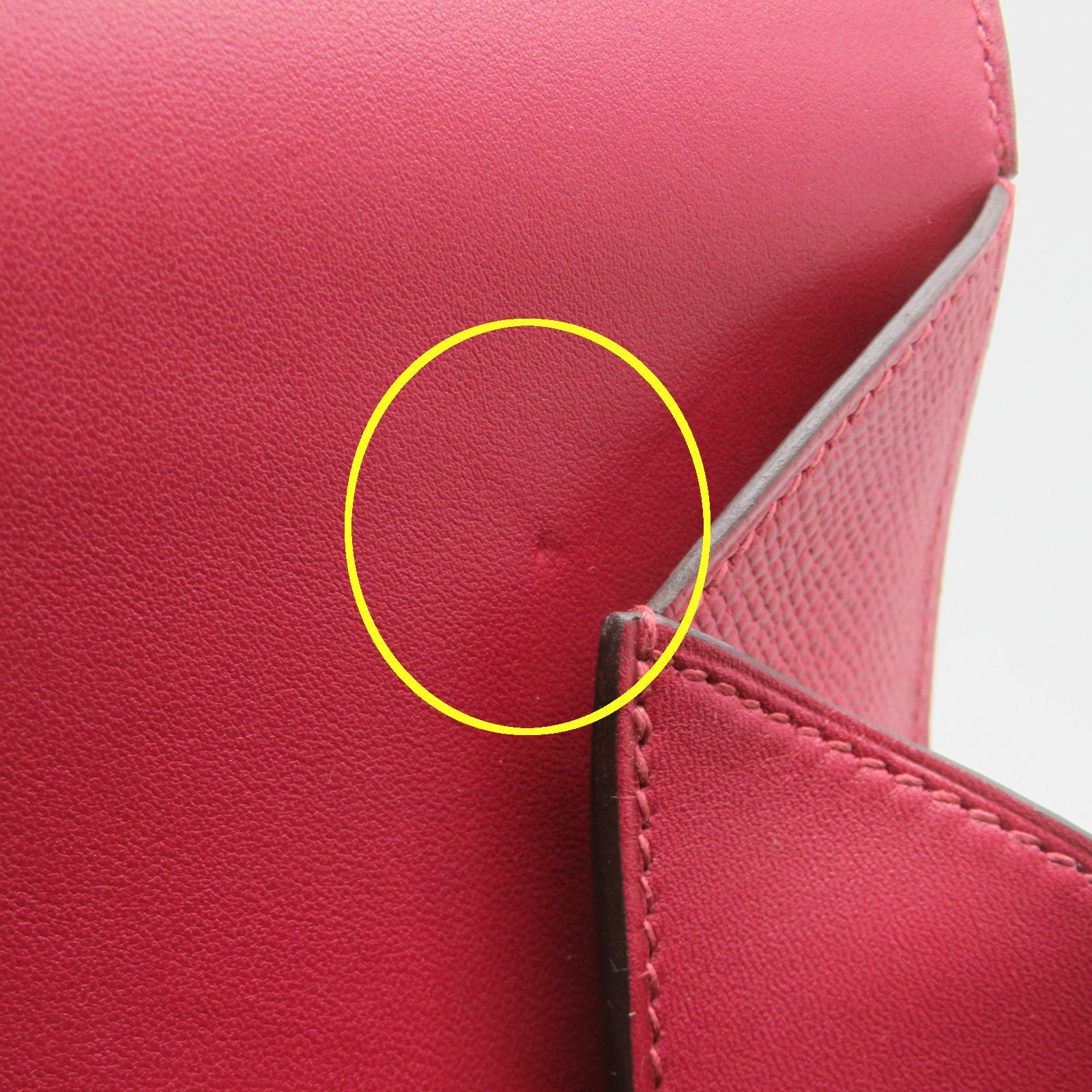 HERMES Veau Epsom皮革Della Cavalleria Mini Bag銀扣肩背袋褐紫紅
