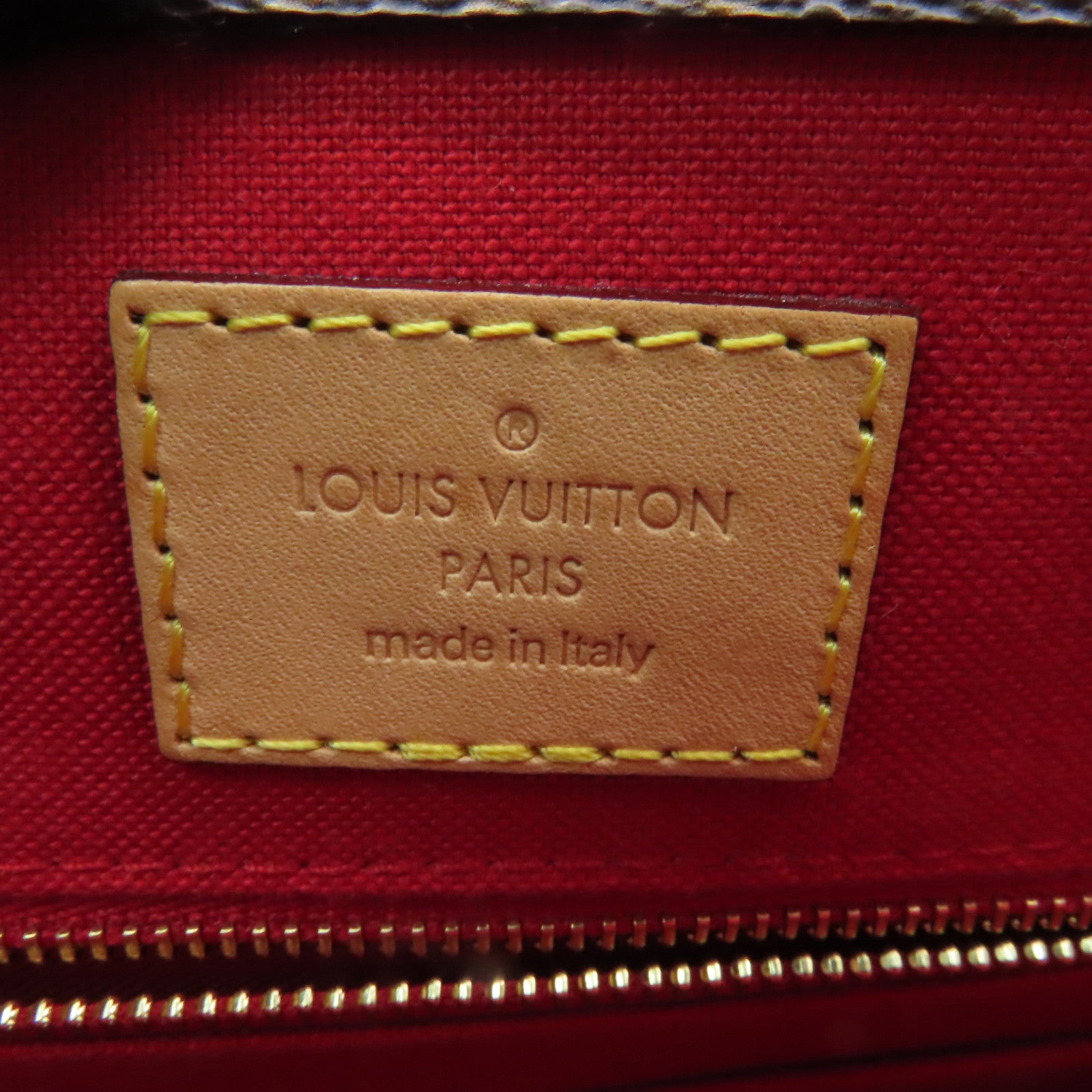 LOUIS VUITTON Monogram Sac Plat BB金扣手挽肩背兩用袋棕色