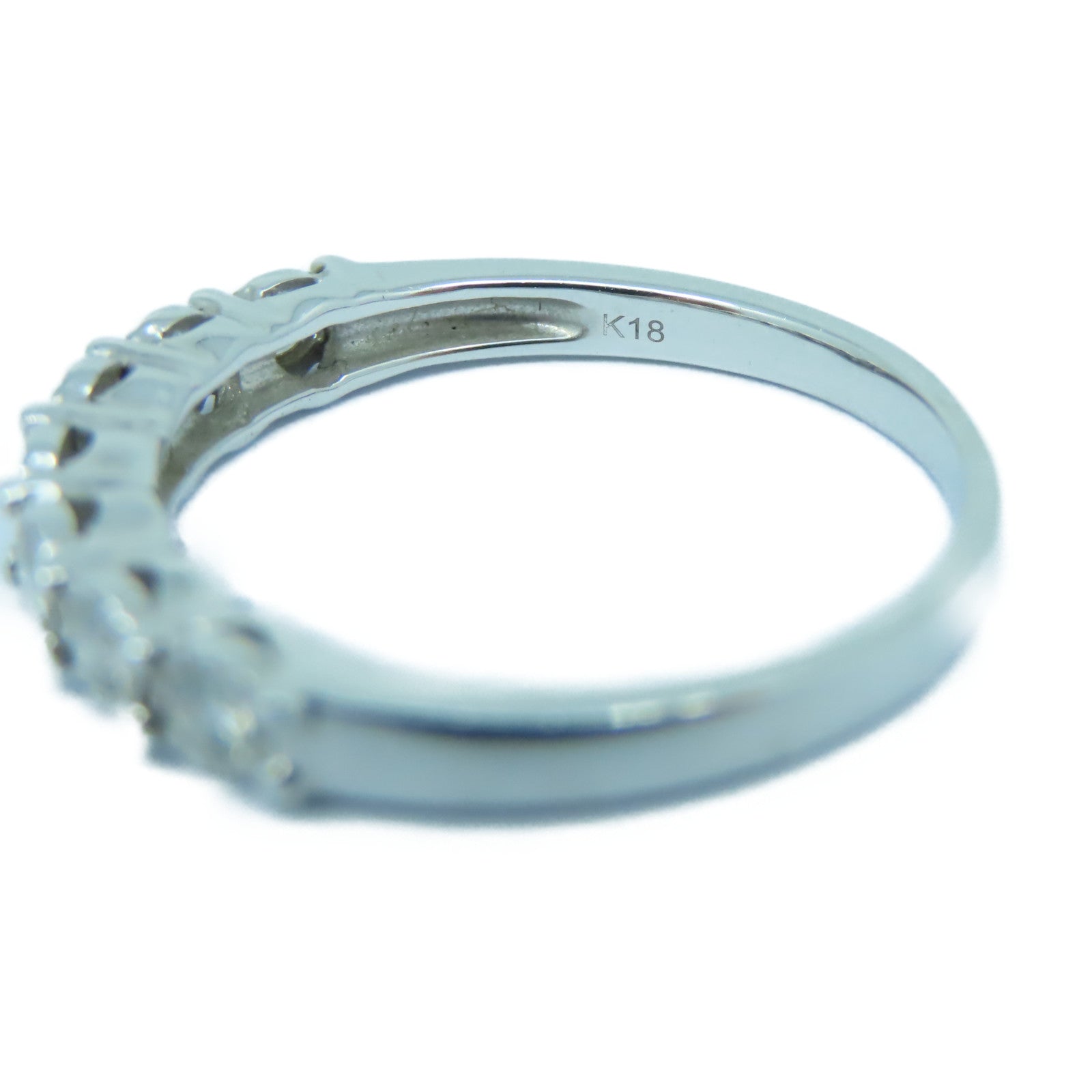 JEWELRY 18K白金Diamond Ring 0.17ct鑽石戒指US#5