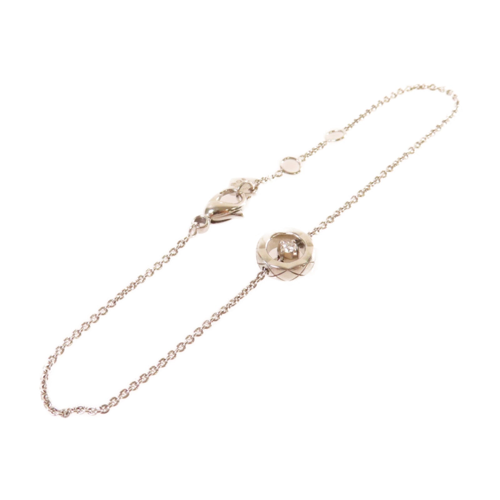CHANEL 18K白金/鑽石CoCo Crush Diamond Bracelet手鏈