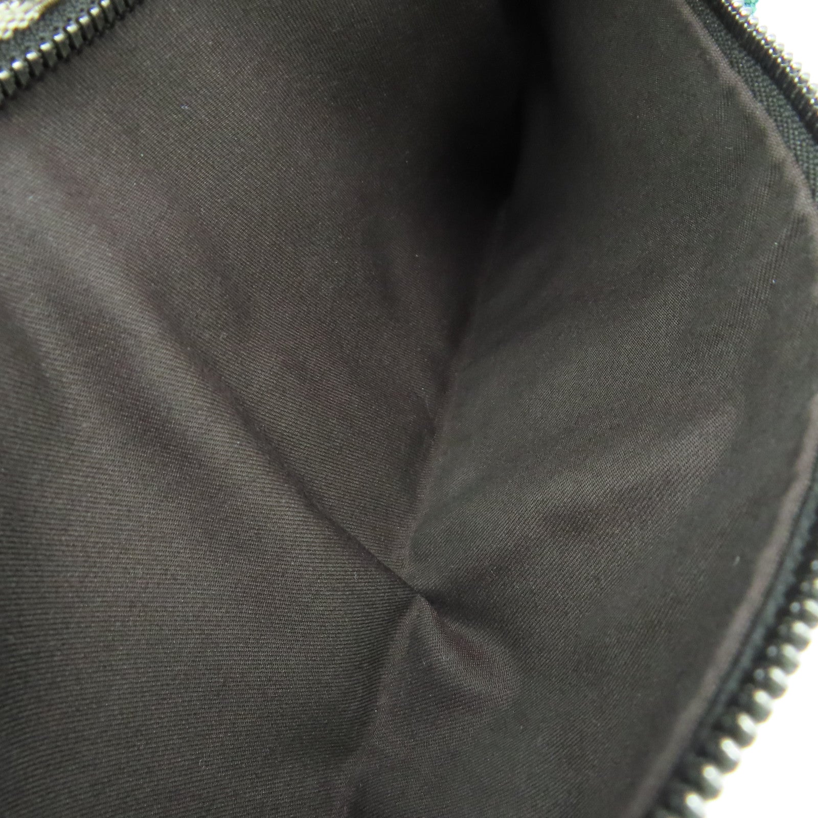 GUCCI 帆布Belt Bag銀扣腰包啡色