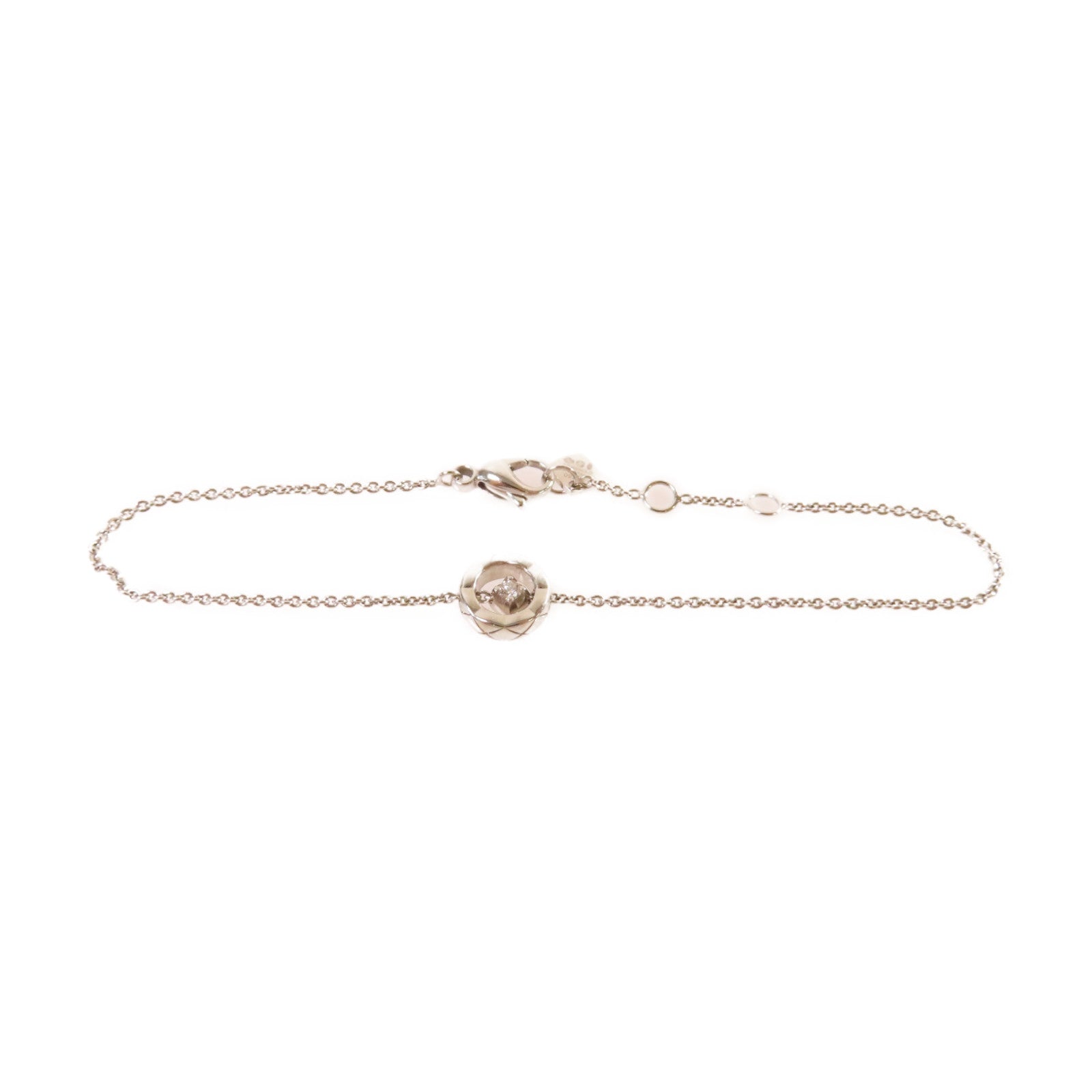 CHANEL 18K白金/鑽石CoCo Crush Diamond Bracelet手鏈
