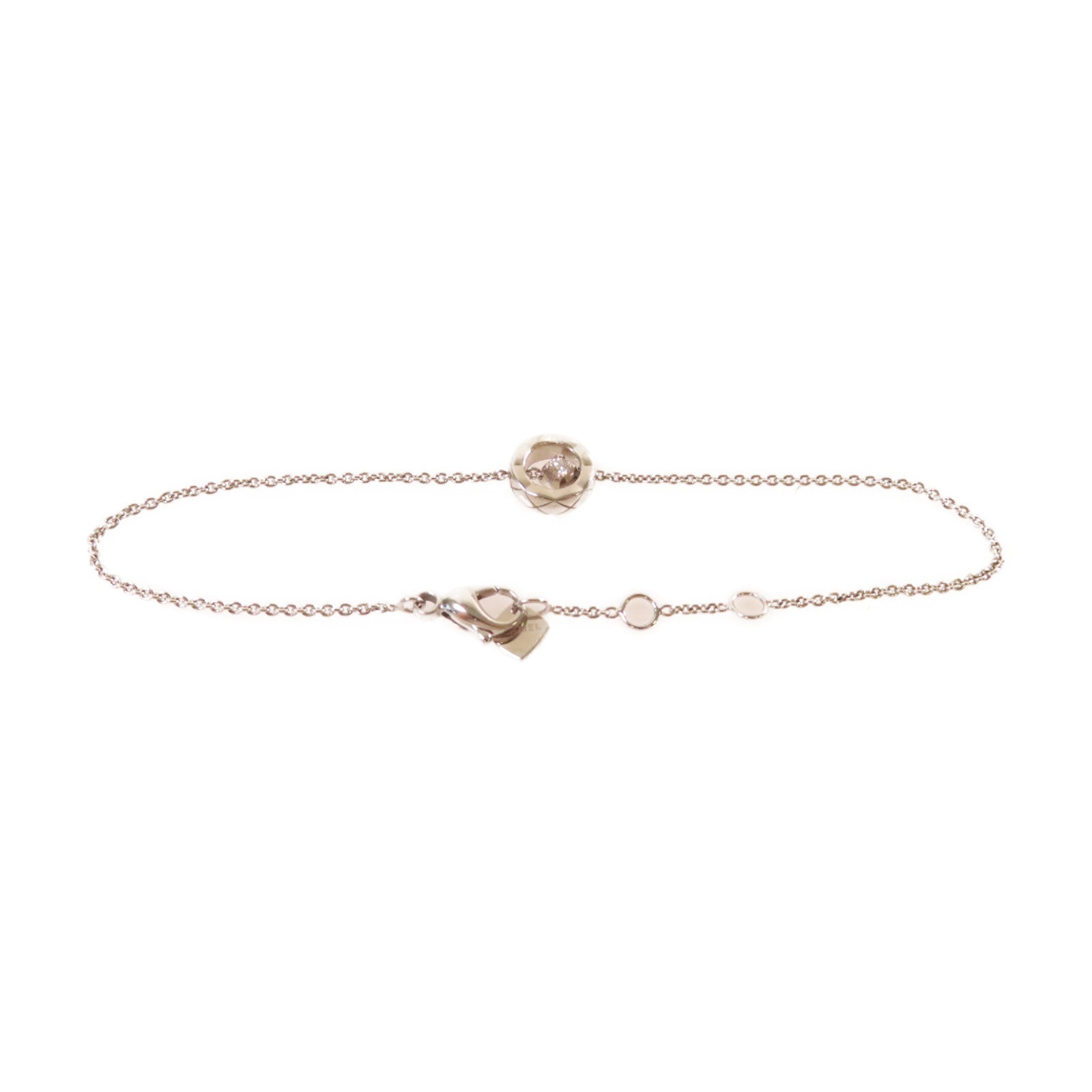 CHANEL 18K白金/鑽石CoCo Crush Diamond Bracelet手鏈