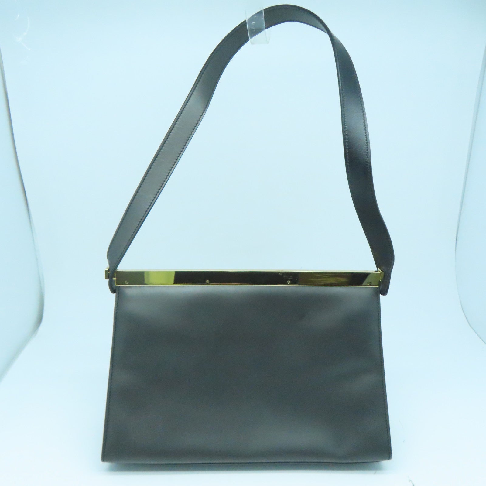 GUCCI 牛皮皮革Shoulder Bag金扣肩背袋黑色