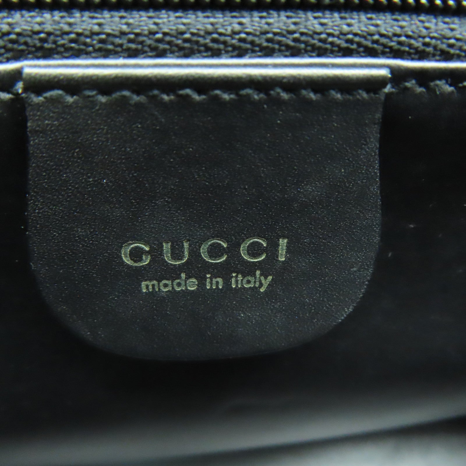 GUCCI 牛皮皮革Shoulder Bag金扣肩背袋黑色