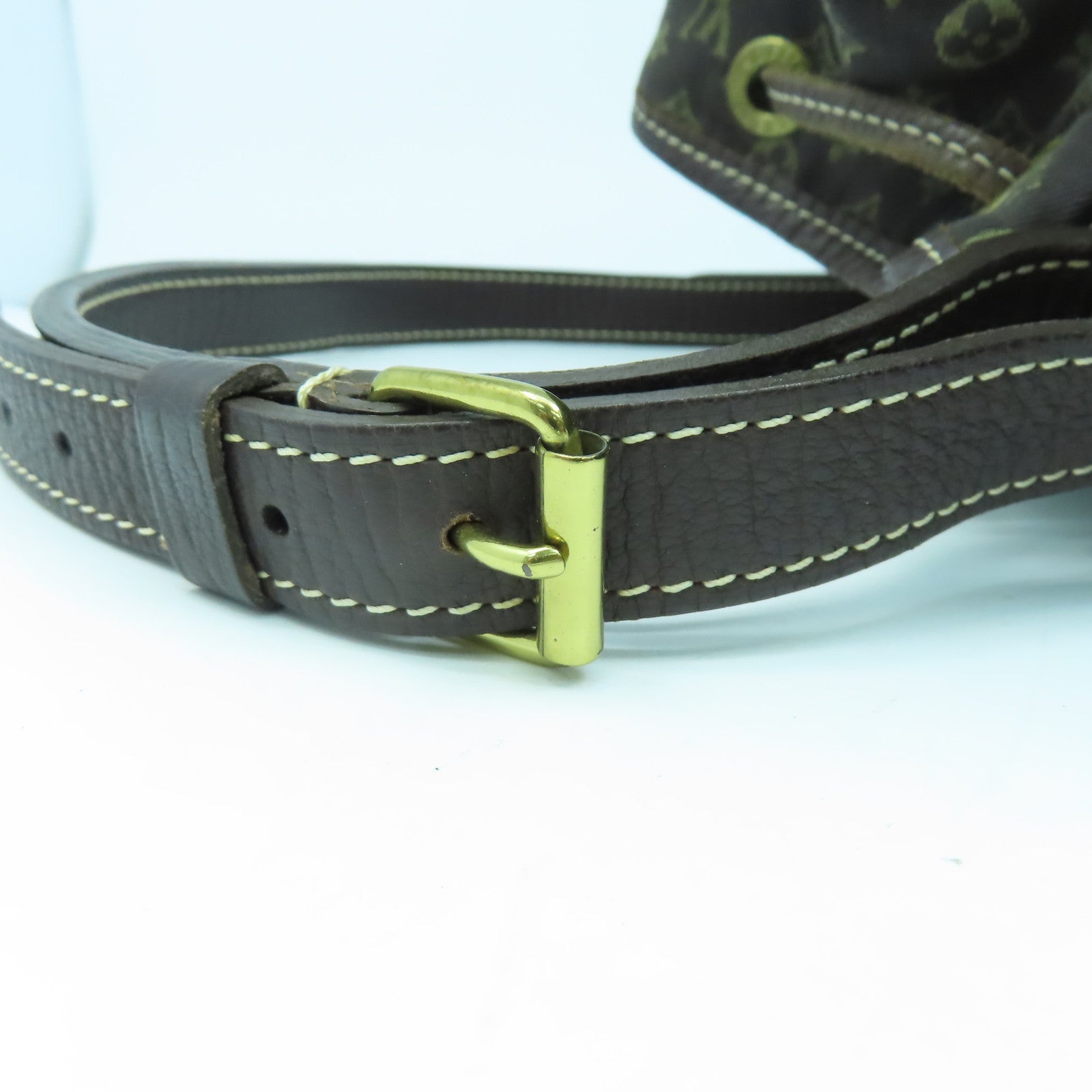 LOUIS VUITTON Monogram Idylle Noe金扣肩背袋灰色