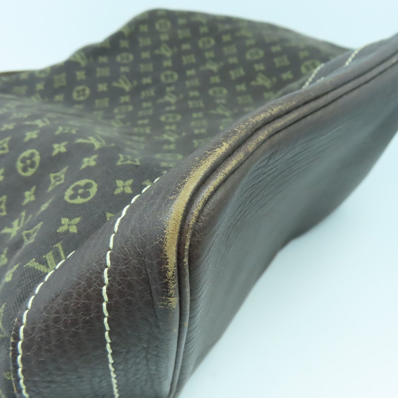 LOUIS VUITTON Monogram Idylle Noe金扣肩背袋灰色