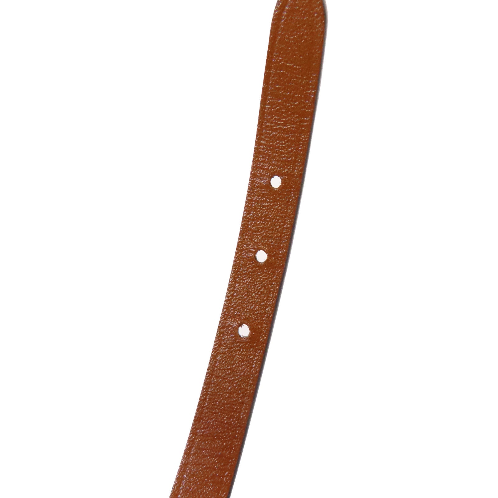 HERMES Swift皮革Behapi Double Tour Bracelet金扣手鏈黑色