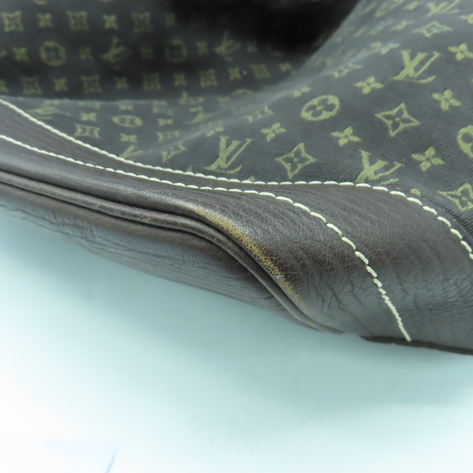 LOUIS VUITTON Monogram Idylle Noe金扣肩背袋灰色