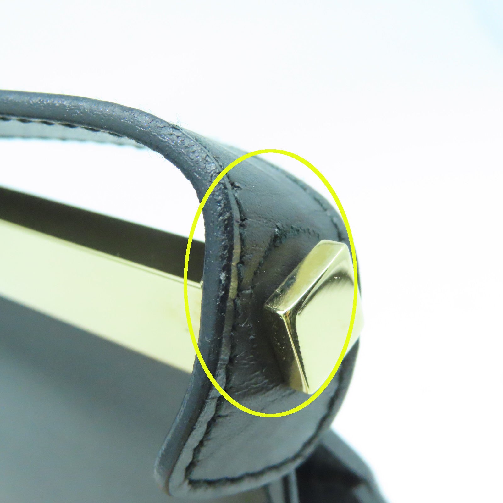 GUCCI 牛皮皮革Shoulder Bag金扣肩背袋黑色