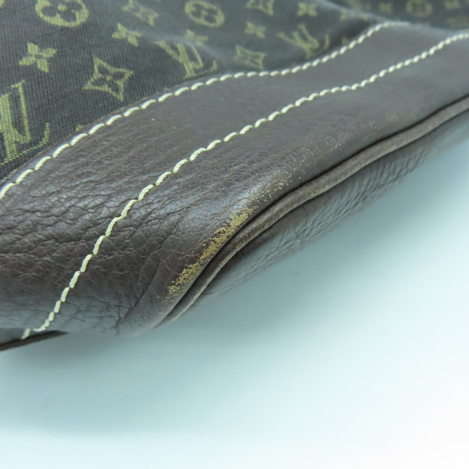 LOUIS VUITTON Monogram Idylle Noe金扣肩背袋灰色