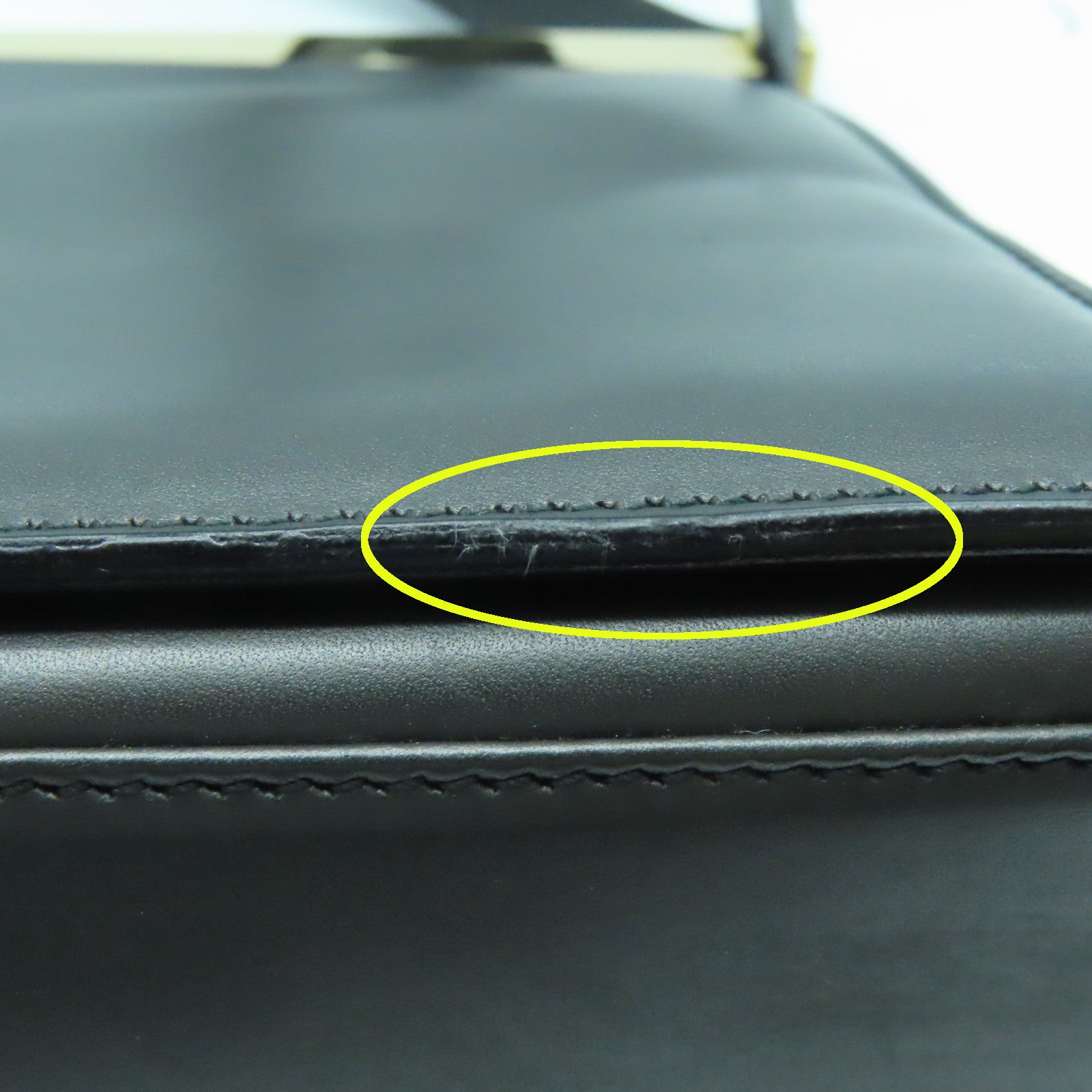 GUCCI 牛皮皮革Shoulder Bag金扣肩背袋黑色