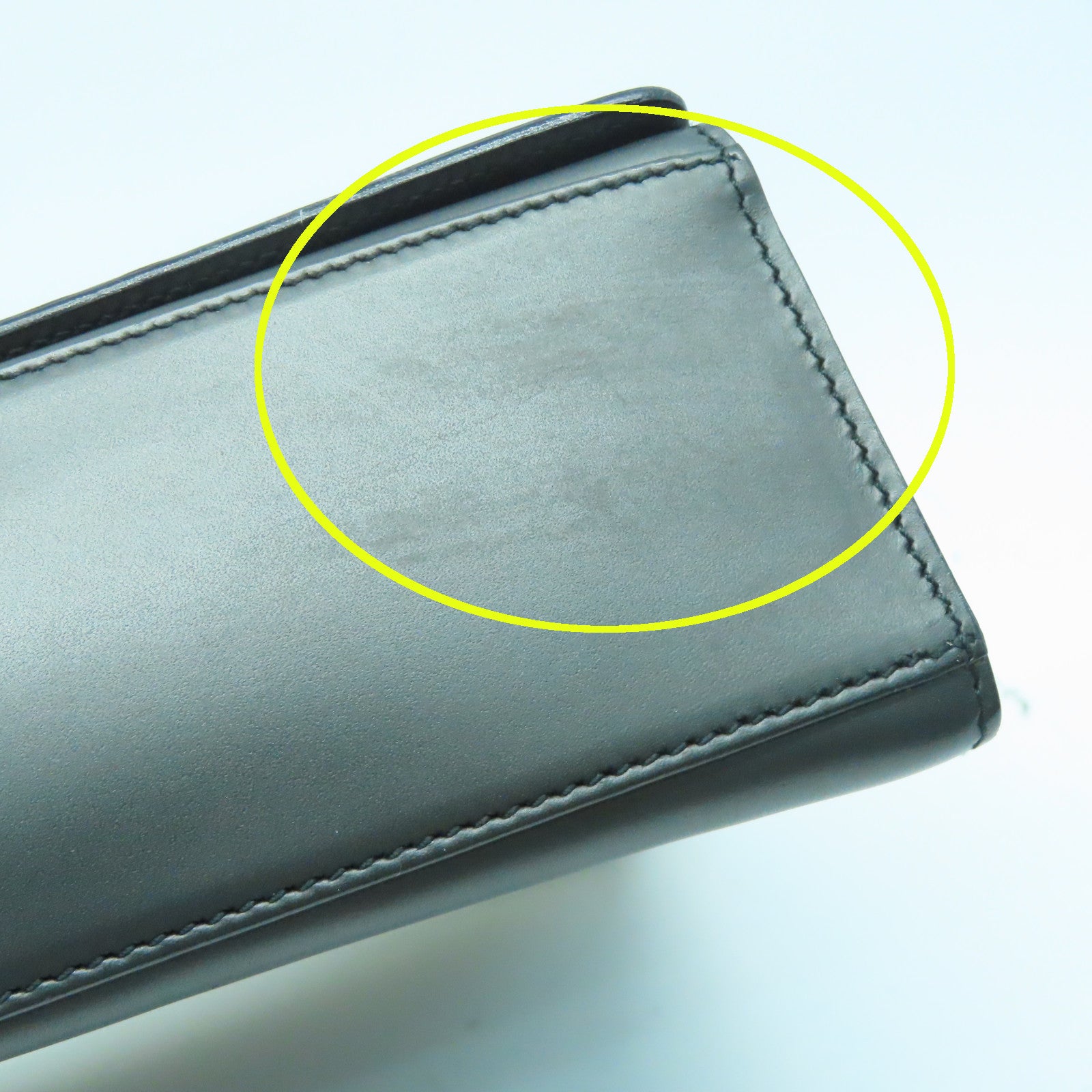 GUCCI 牛皮皮革Shoulder Bag金扣肩背袋黑色