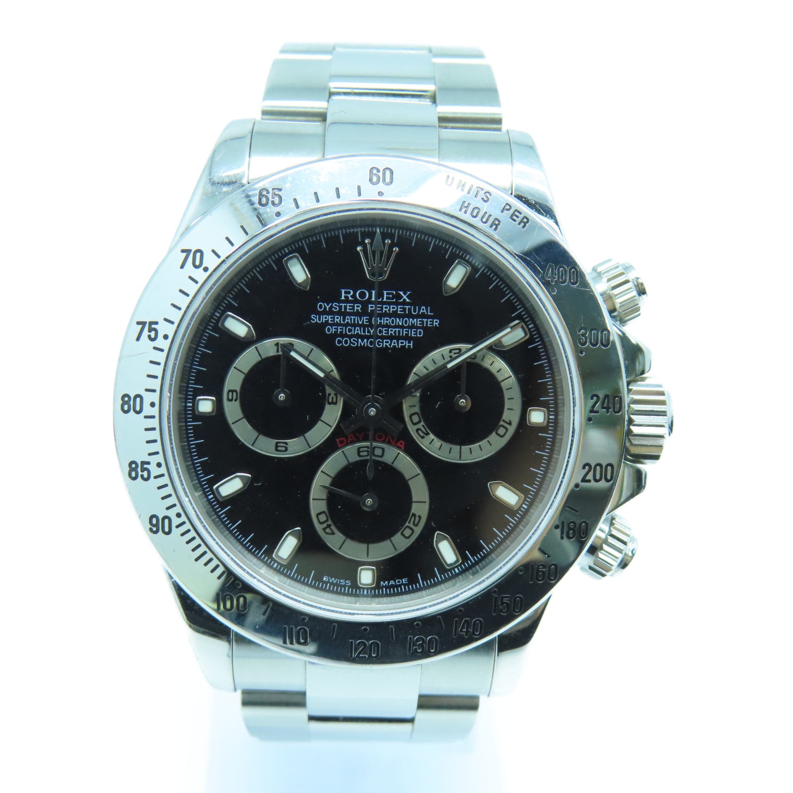 ROLEX Daytona不鏽鋼手錶自動機芯黑色