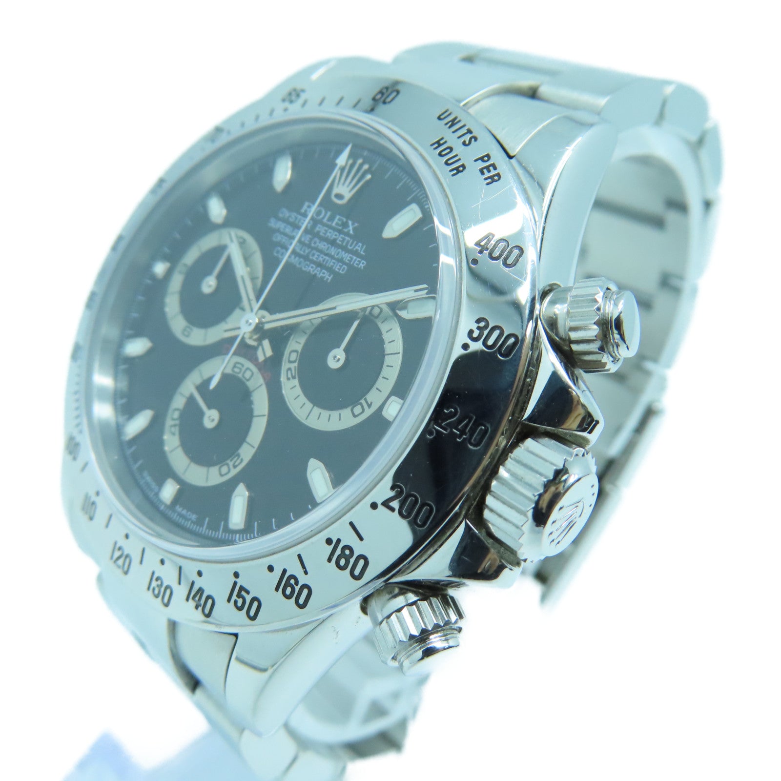 ROLEX Daytona不鏽鋼手錶自動機芯黑色