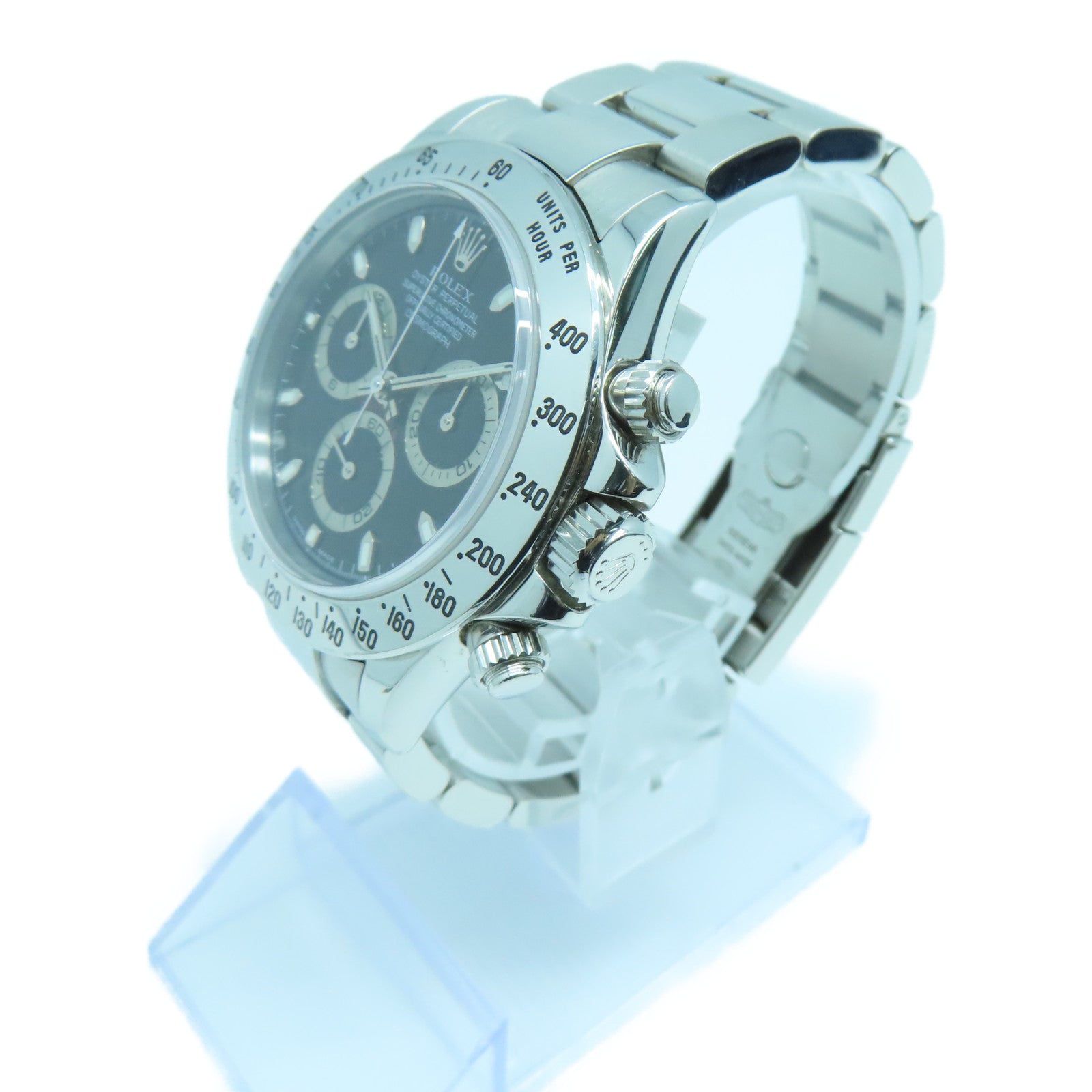ROLEX Daytona不鏽鋼手錶自動機芯黑色