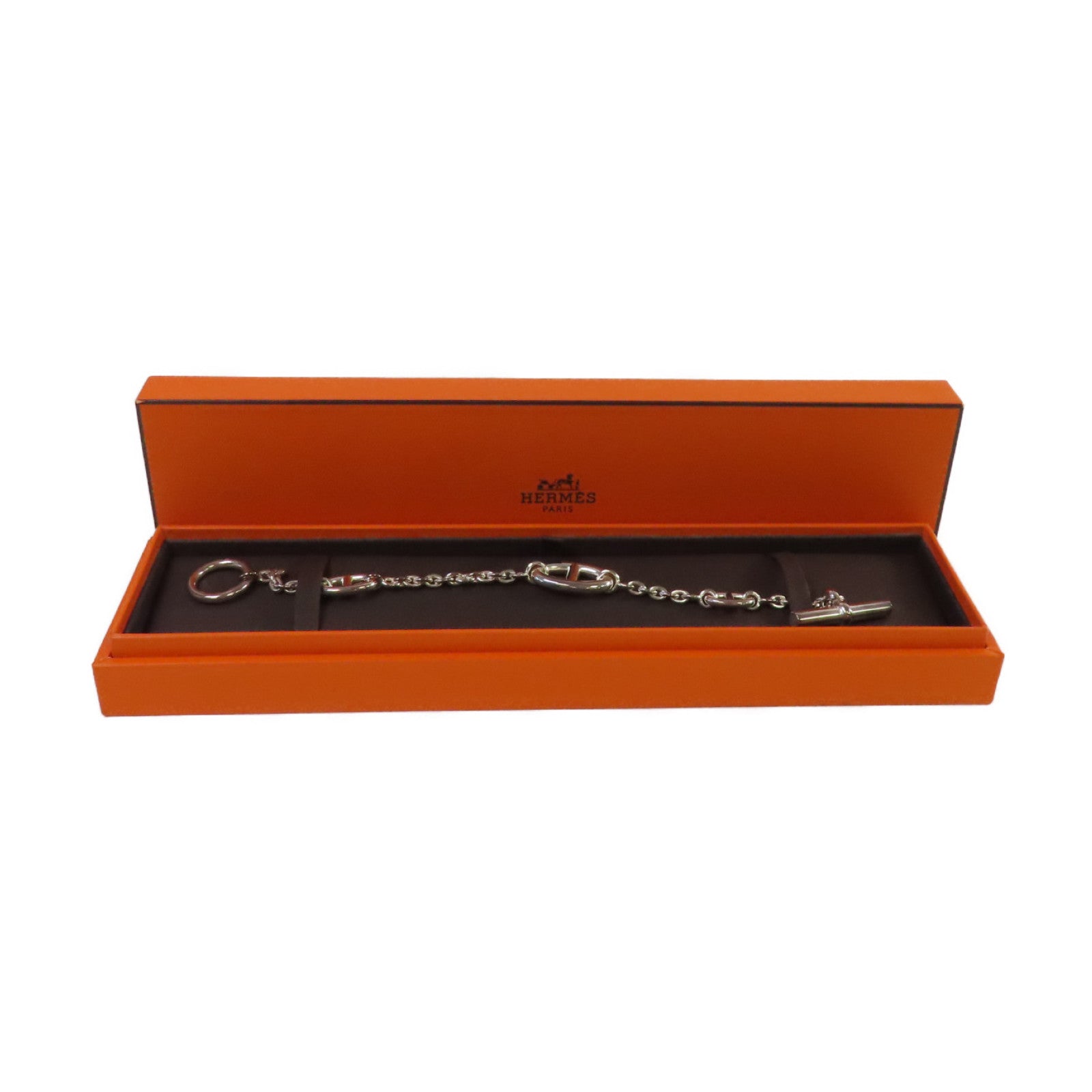 HERMES 925純銀Farandole Bracelet銀扣手鏈