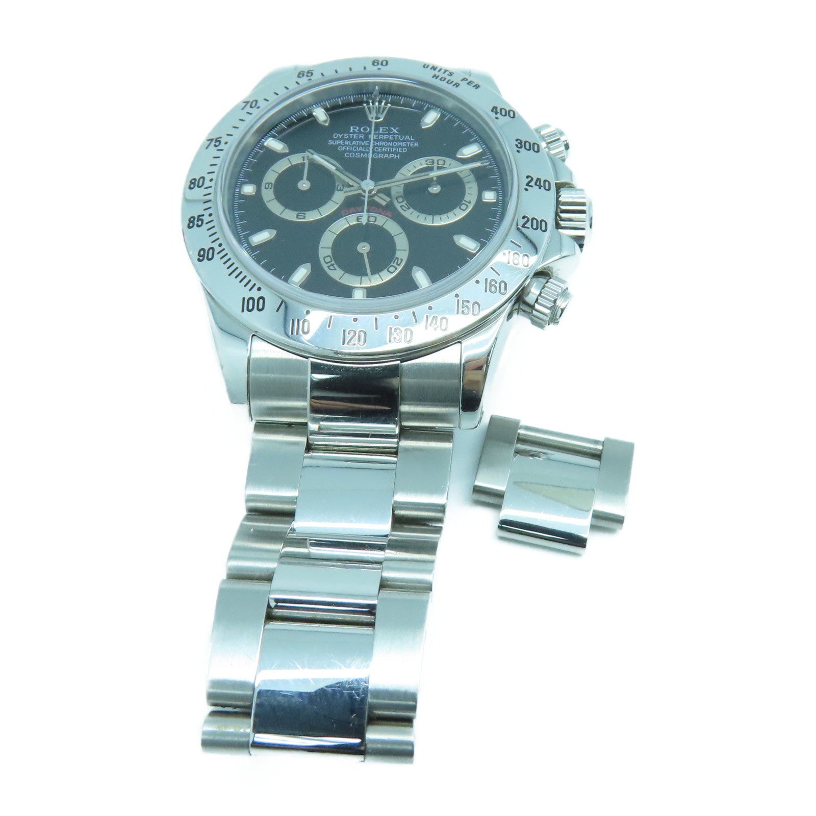 ROLEX Daytona不鏽鋼手錶自動機芯黑色