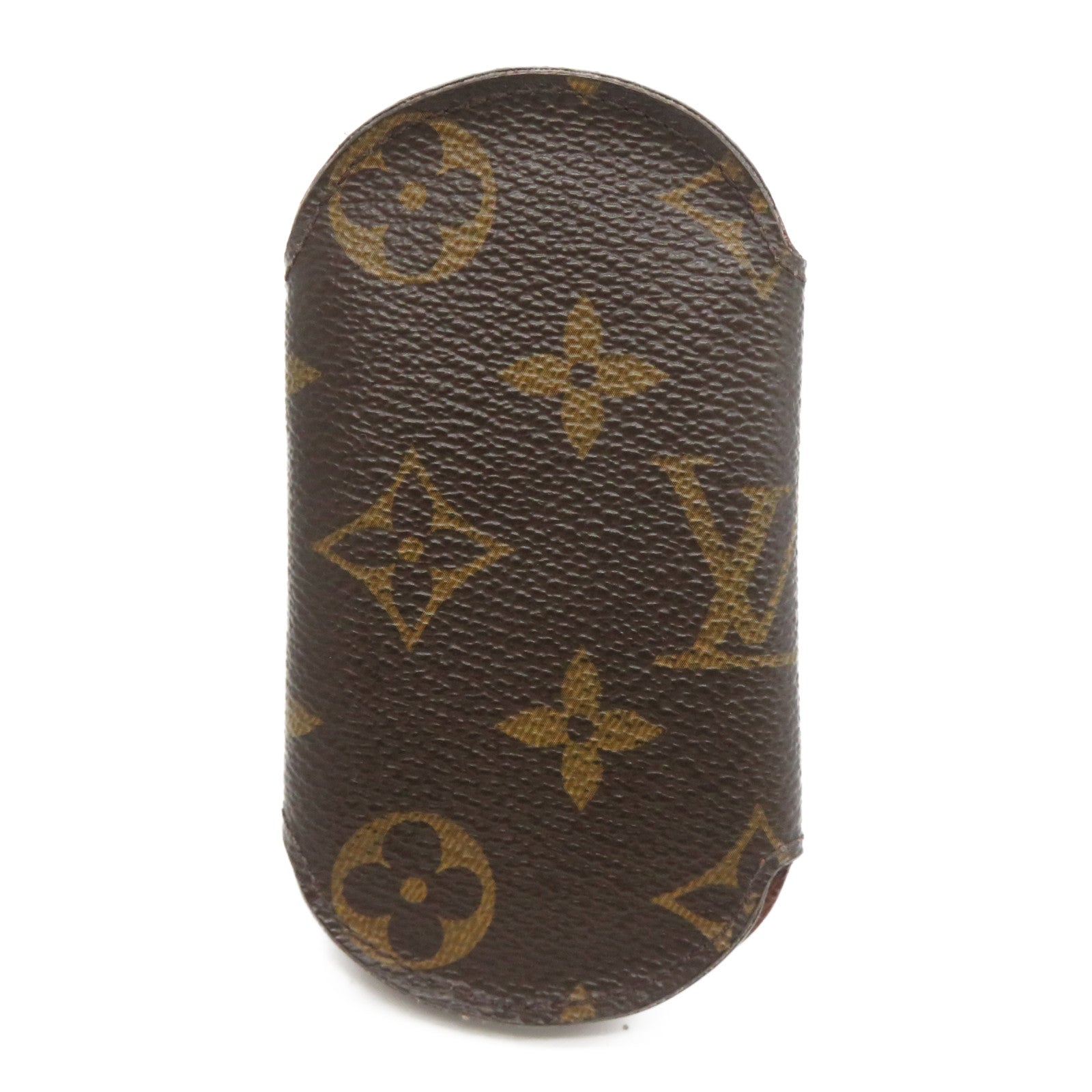 LOUIS VUITTON Monogram Key Holder金扣鎖匙扣啡色