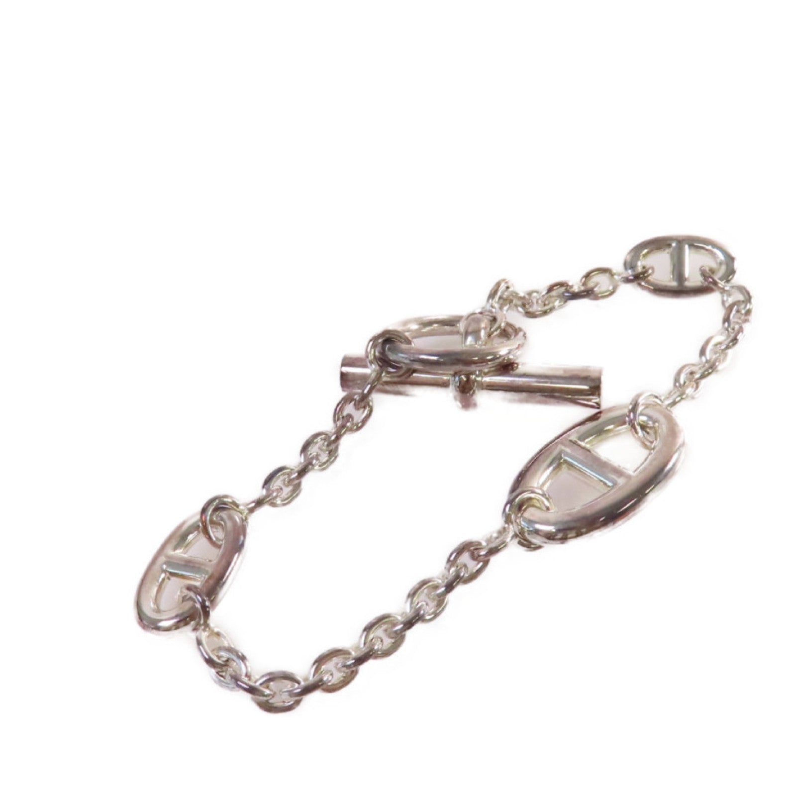 HERMES 925純銀Farandole Bracelet銀扣手鏈