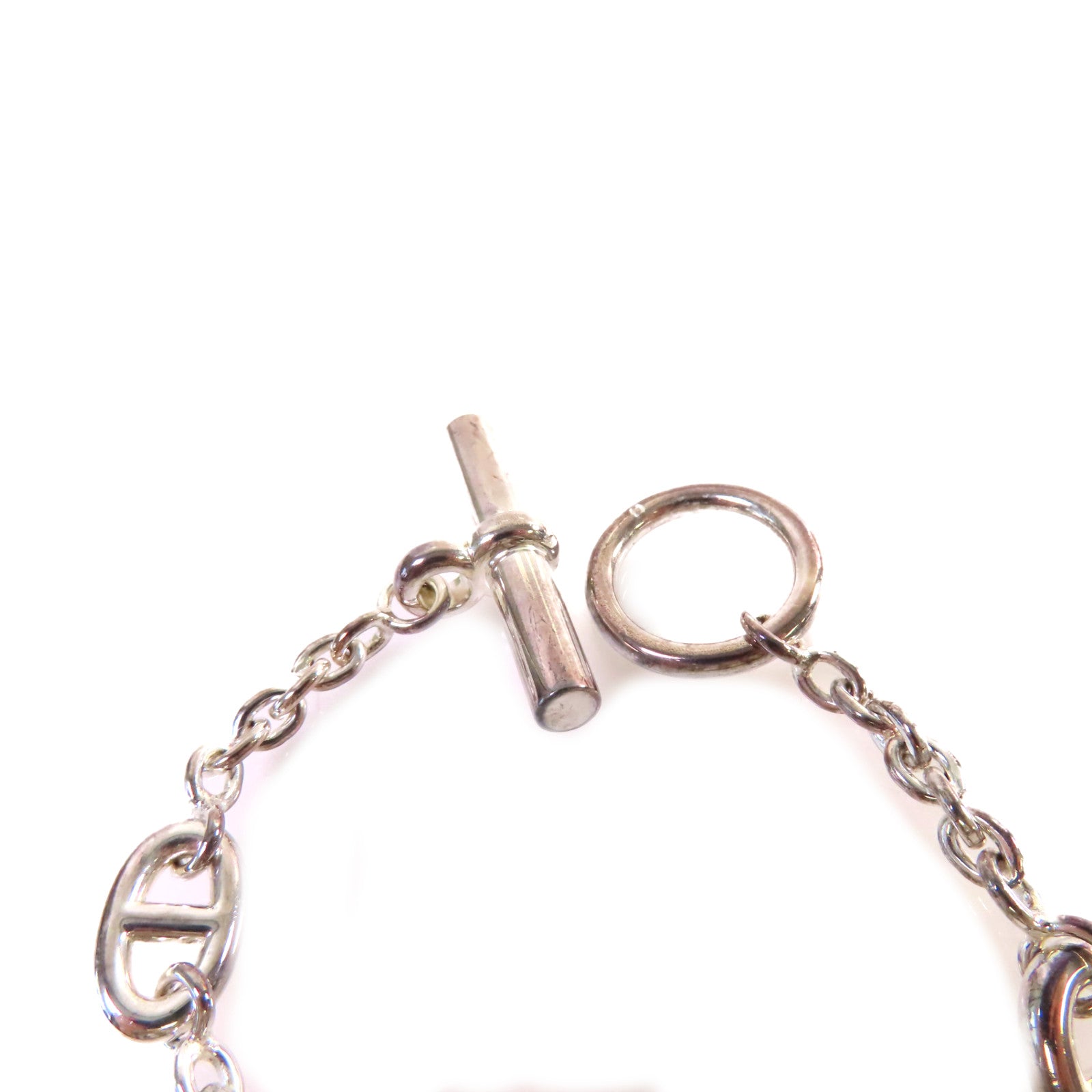 HERMES 925純銀Farandole Bracelet銀扣手鏈