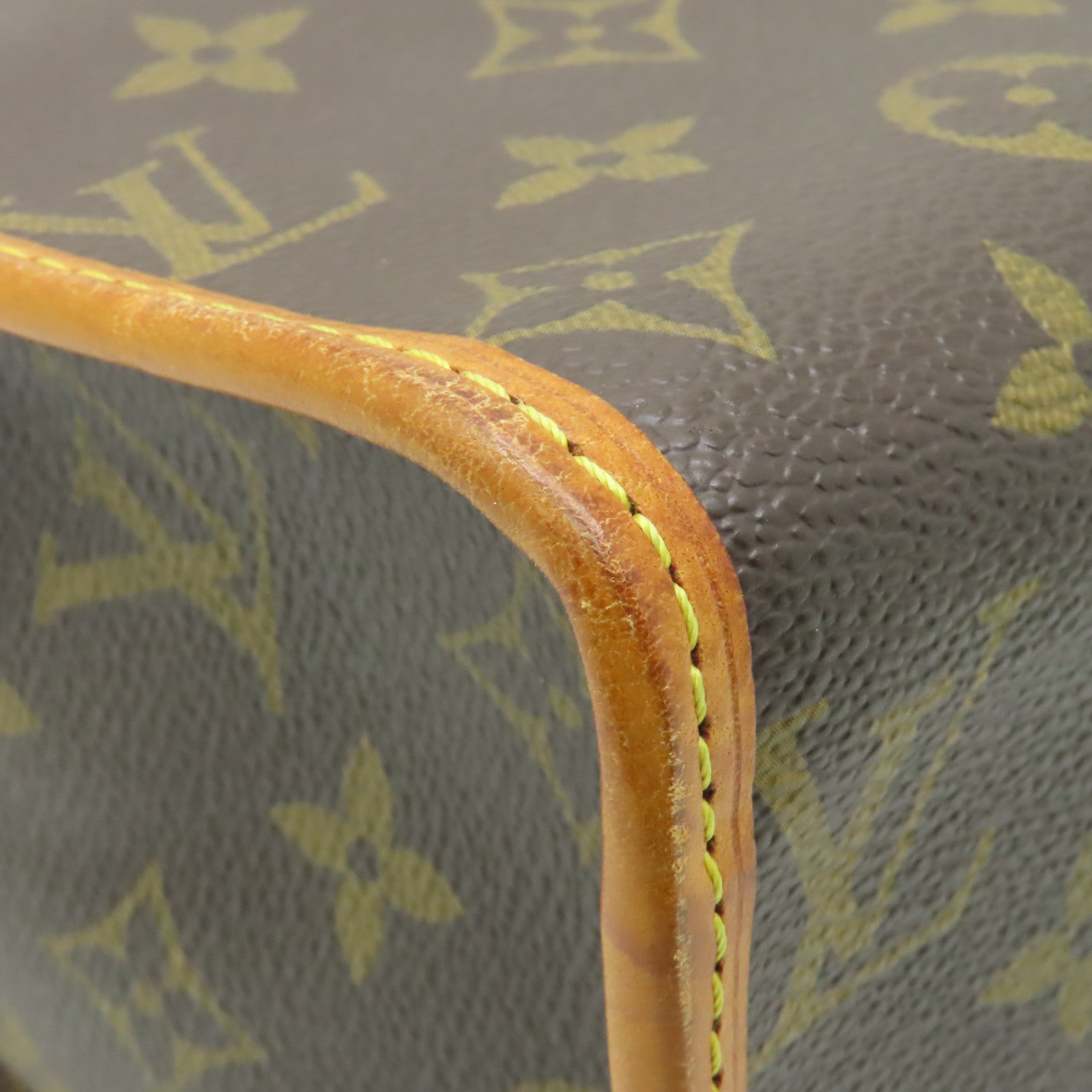 LOUIS VUITTON Monogram Popincourt Haut金扣肩背袋棕色