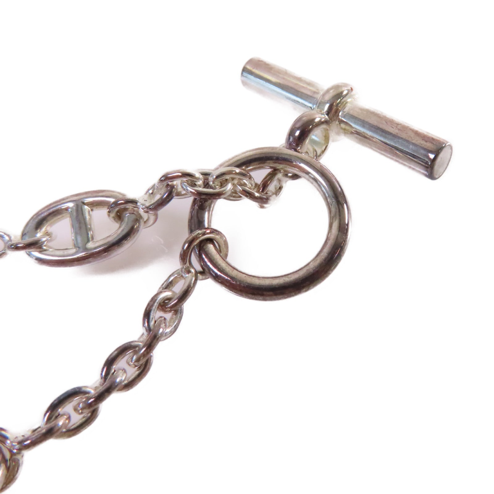 HERMES 925純銀Farandole Bracelet銀扣手鏈