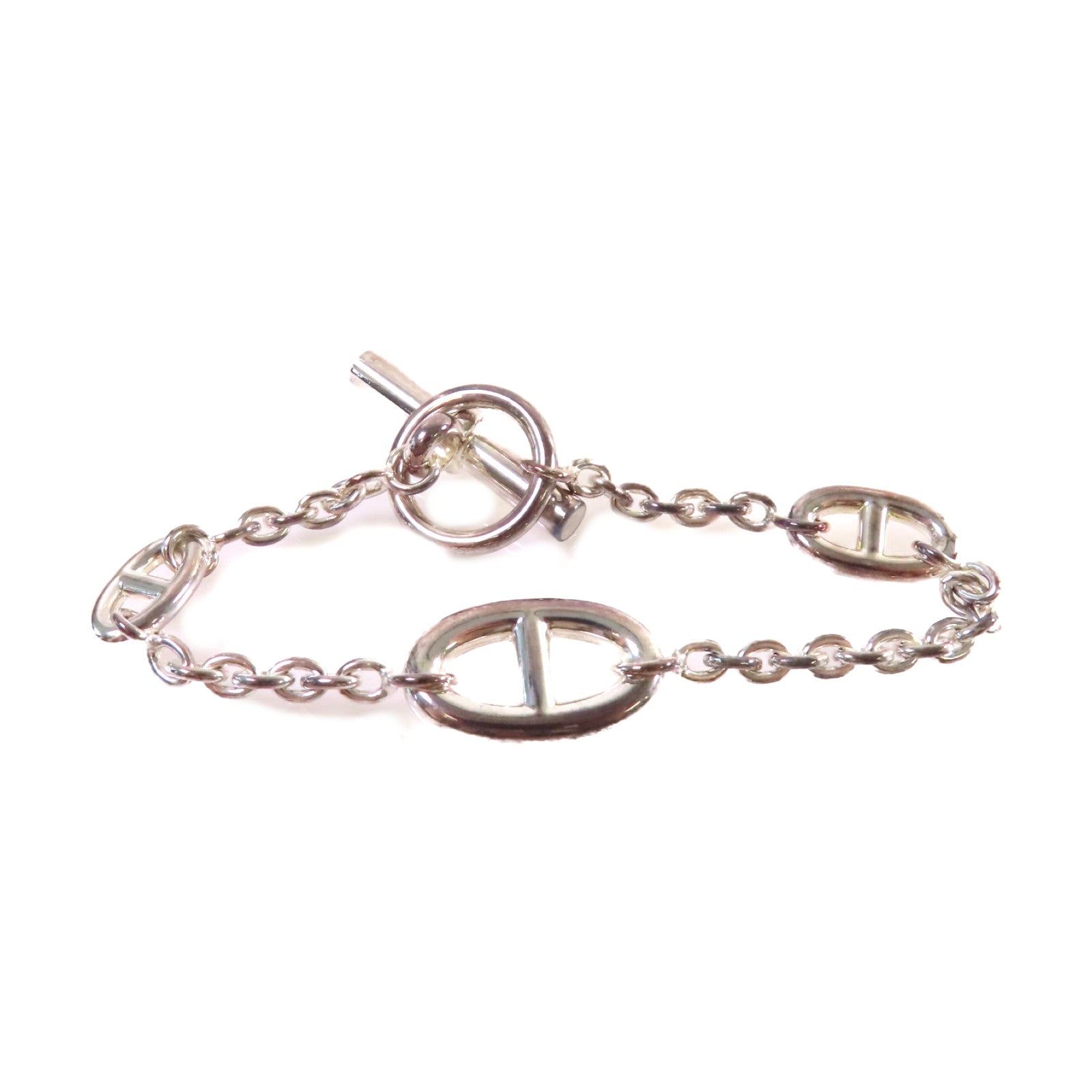 HERMES 925純銀Farandole Bracelet銀扣手鏈