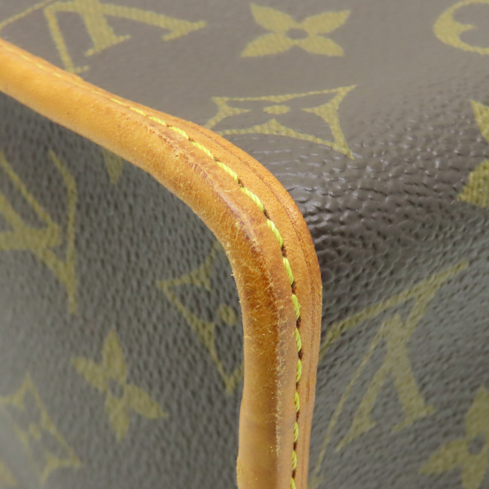 LOUIS VUITTON Monogram Popincourt Haut金扣肩背袋棕色